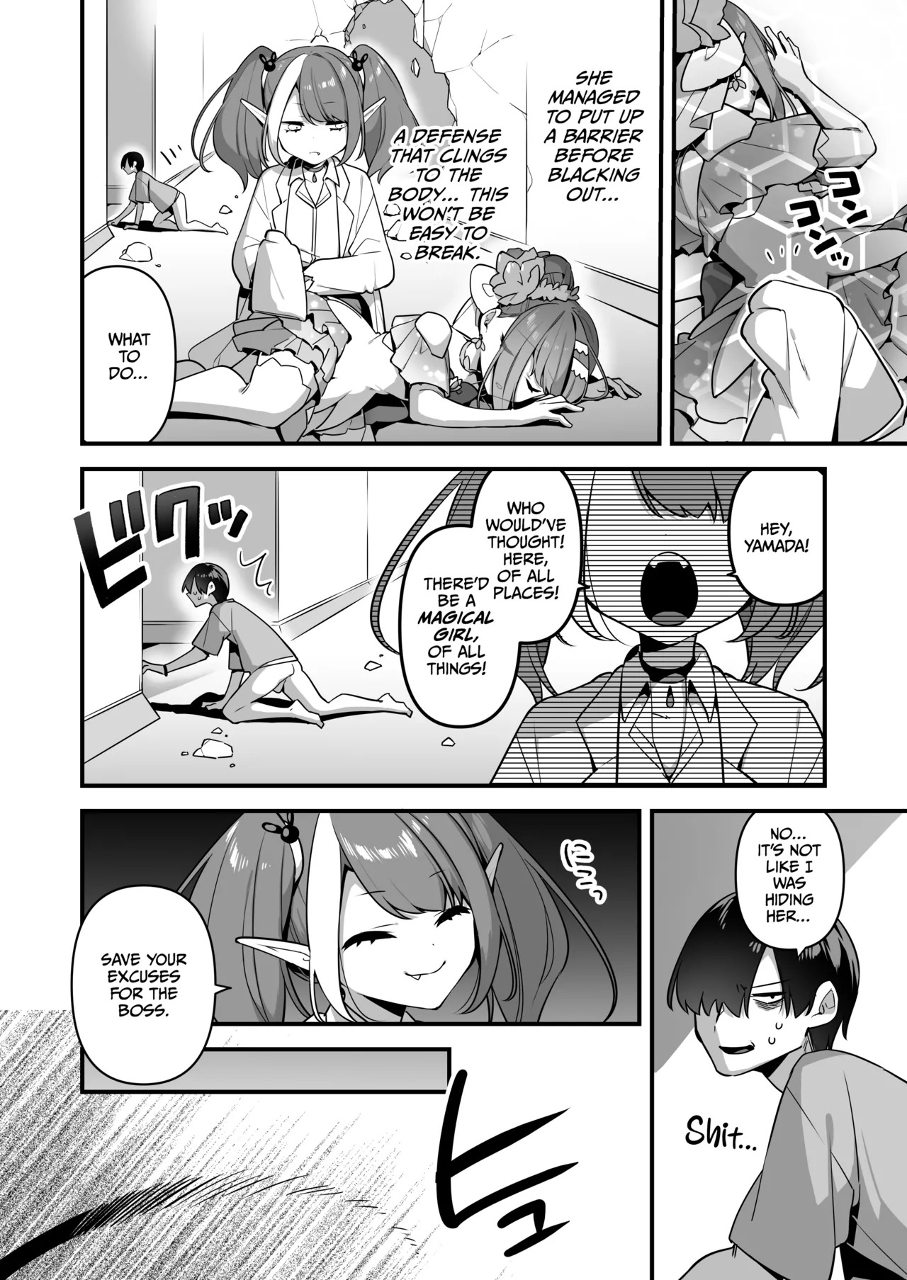 Aku no Tesaki ni Natta node. ~Mahou Shoujo o Ryoujoku Shimasu~ 3 Chapter 1 - page 28