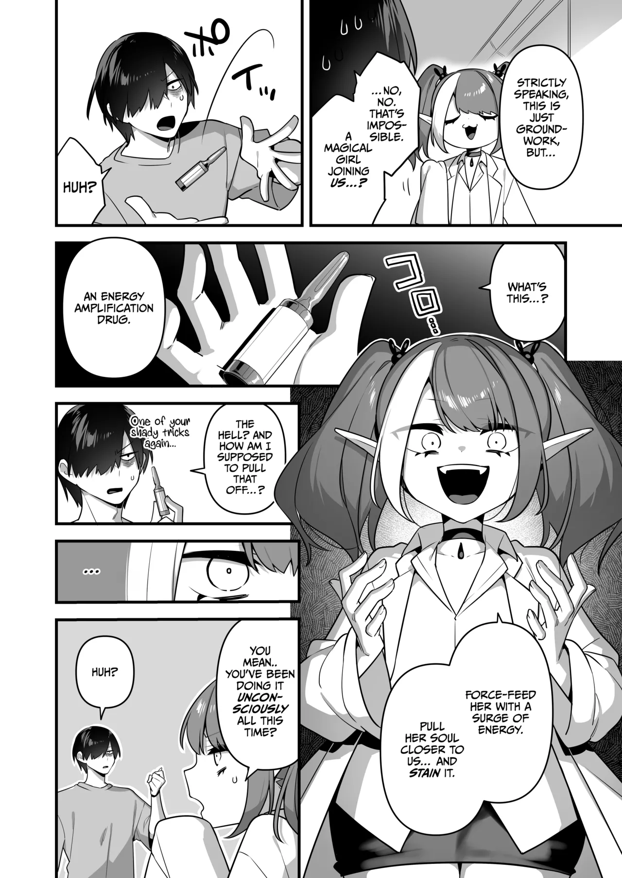 Aku no Tesaki ni Natta node. ~Mahou Shoujo o Ryoujoku Shimasu~ 3 Chapter 1 - page 44