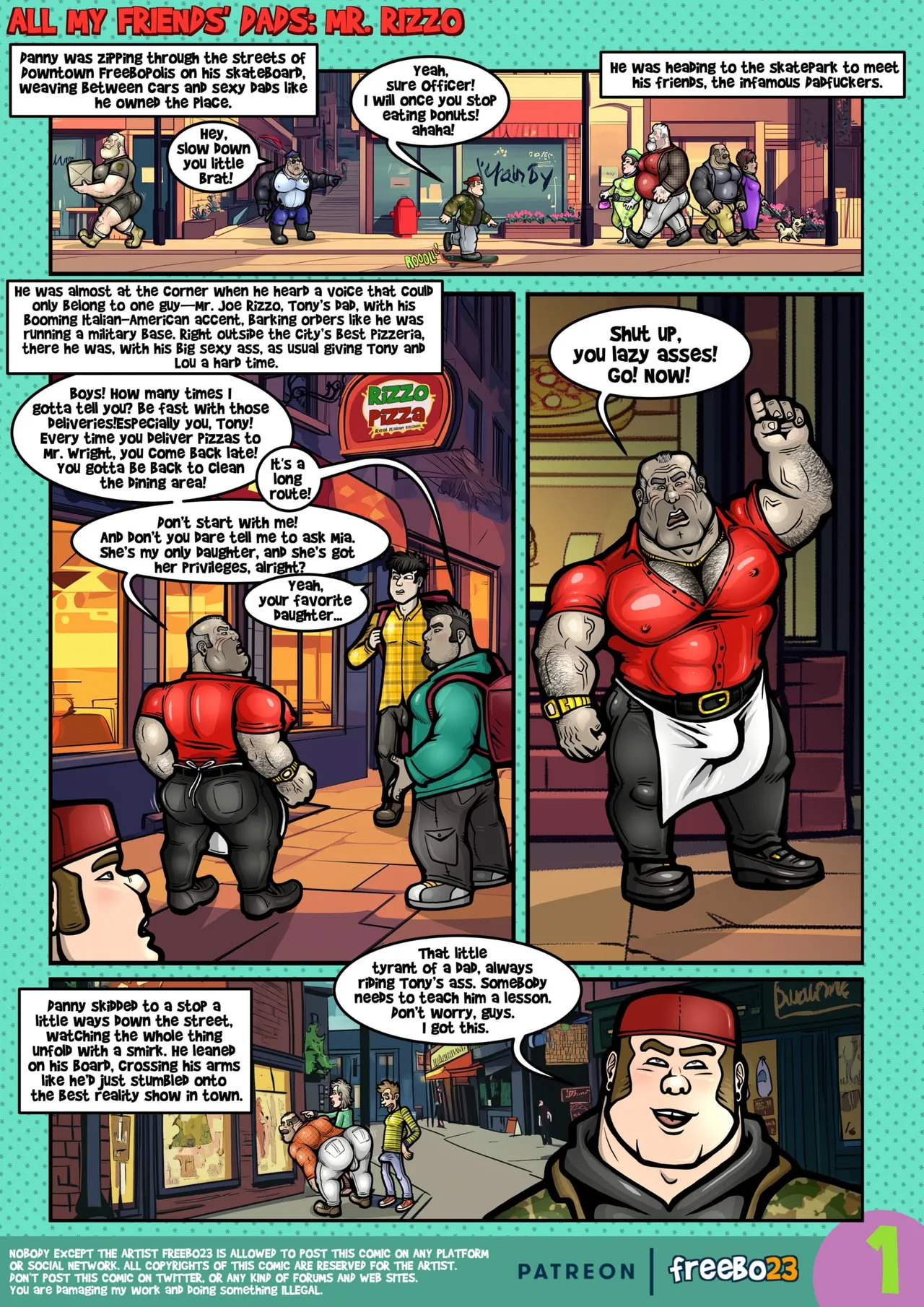 ALL MY FRIENDS DADS. 6 & 7 Chapter 1 - page 1