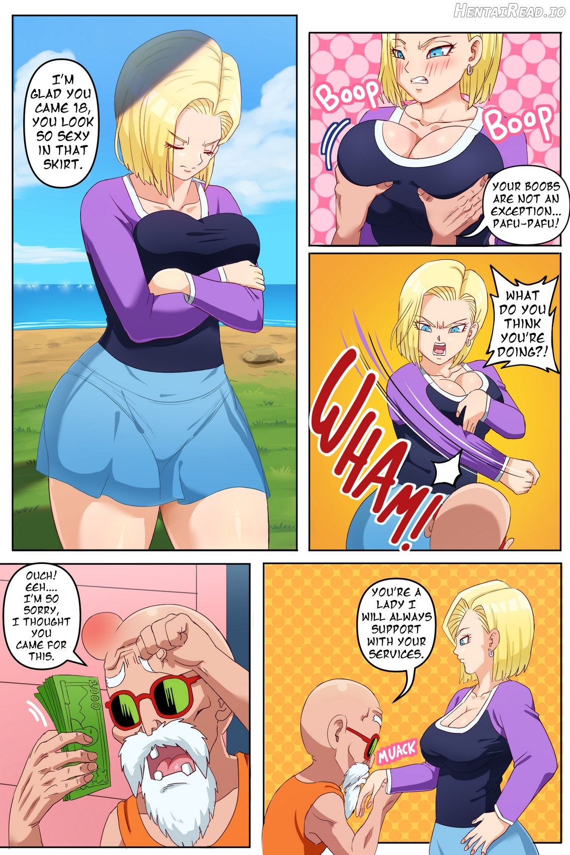 Android 18 NTR Chapter 1 - page 18