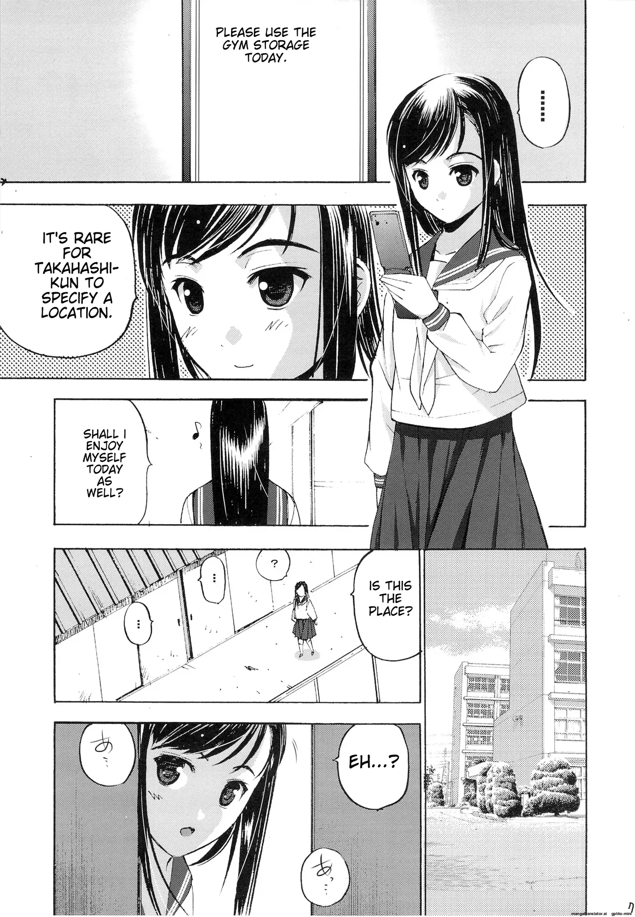 Un etudiant de la fille V Chapter 1 - page 8