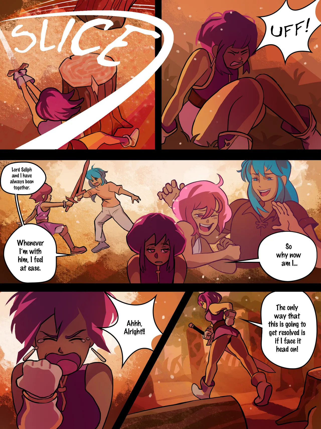Larcei's Intimate Duel Chapter 1 - page 13