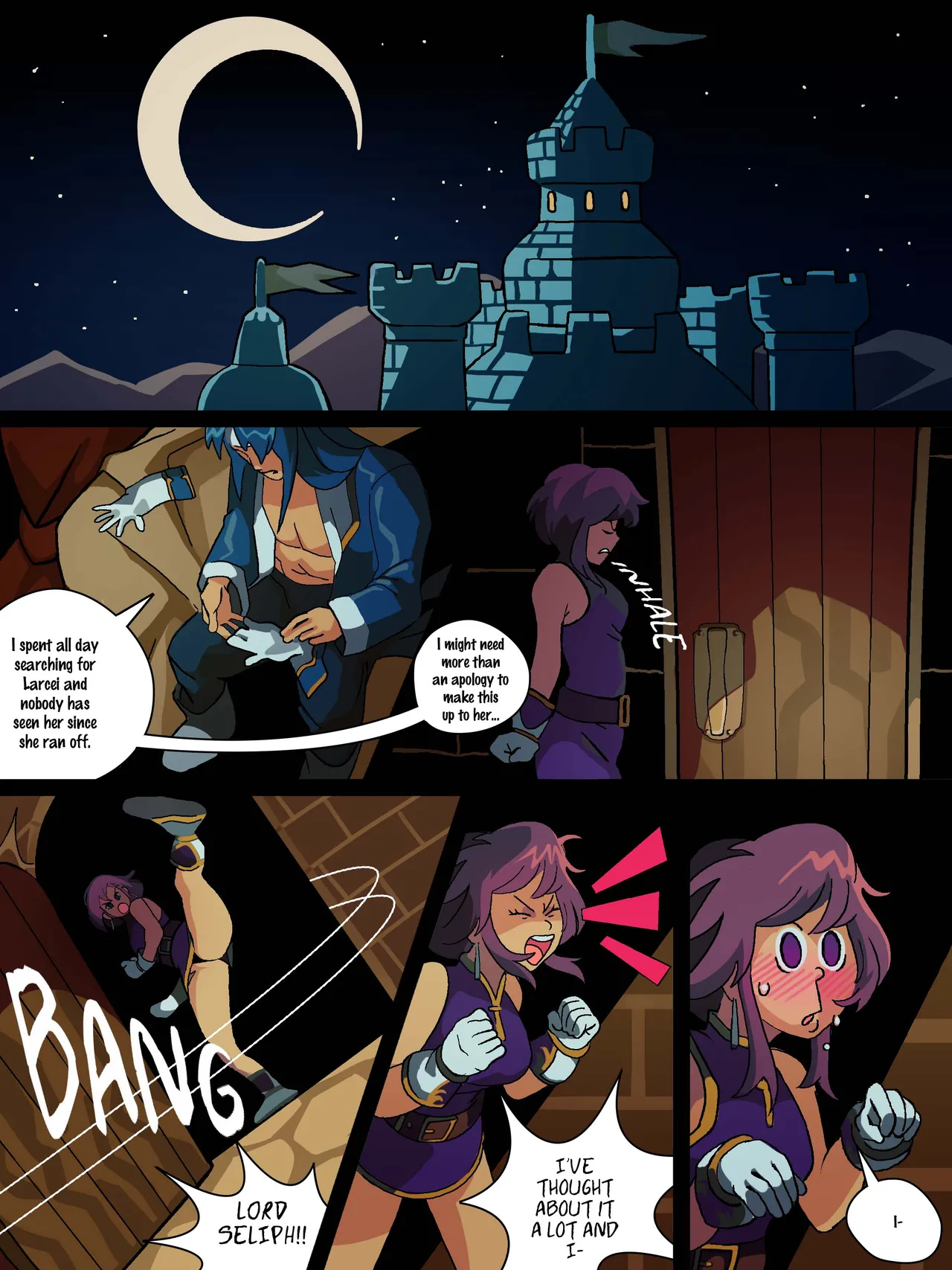 Larcei's Intimate Duel Chapter 1 - page 14