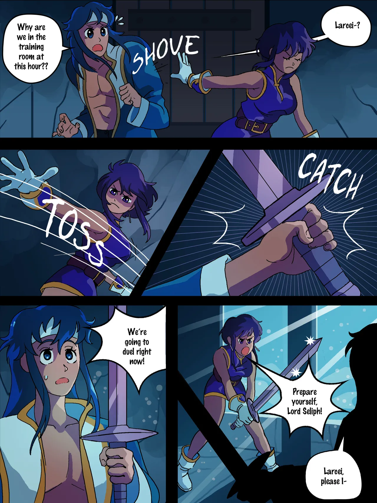 Larcei's Intimate Duel Chapter 1 - page 16