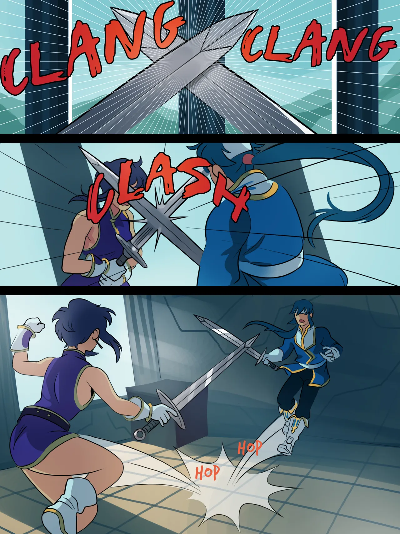 Larcei's Intimate Duel Chapter 1 - page 3