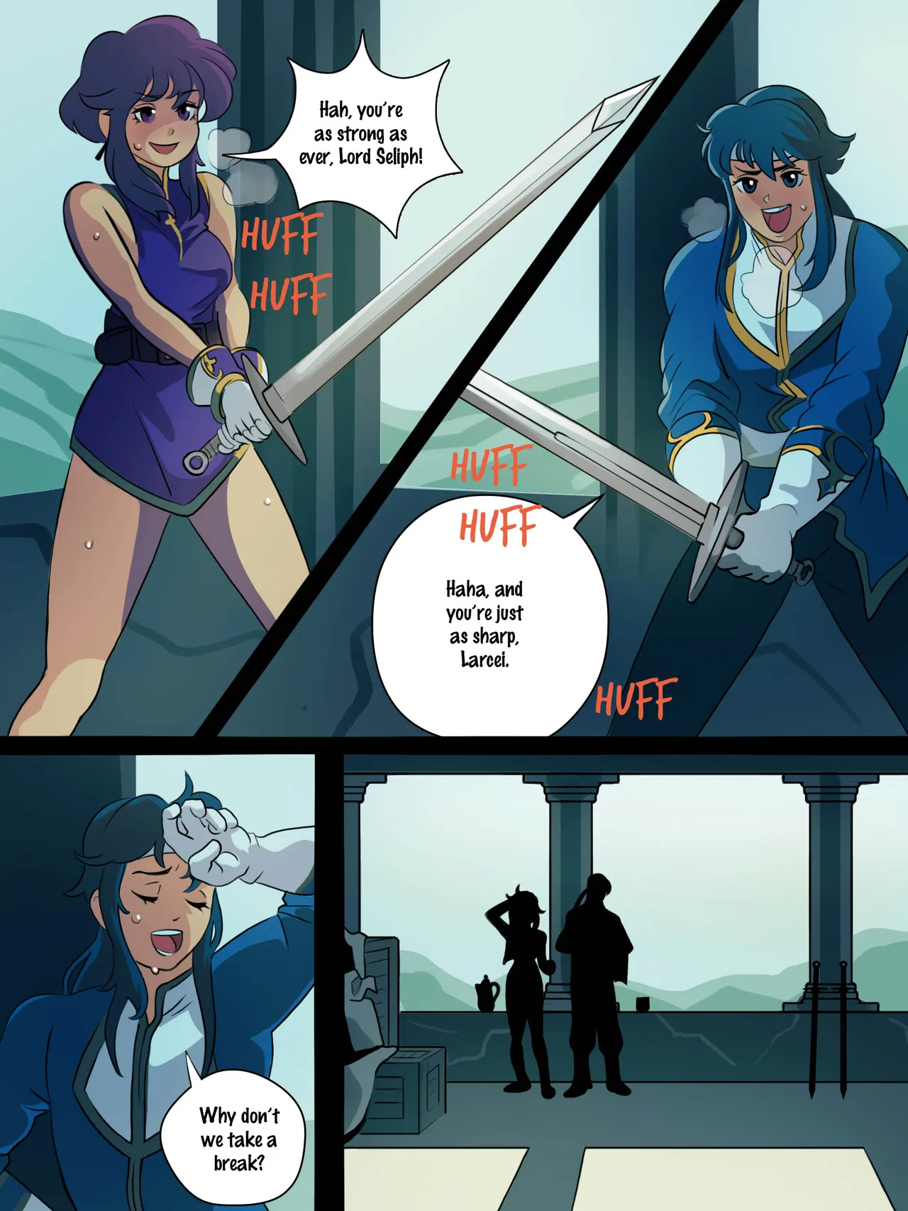 Larcei's Intimate Duel Chapter 1 - page 4