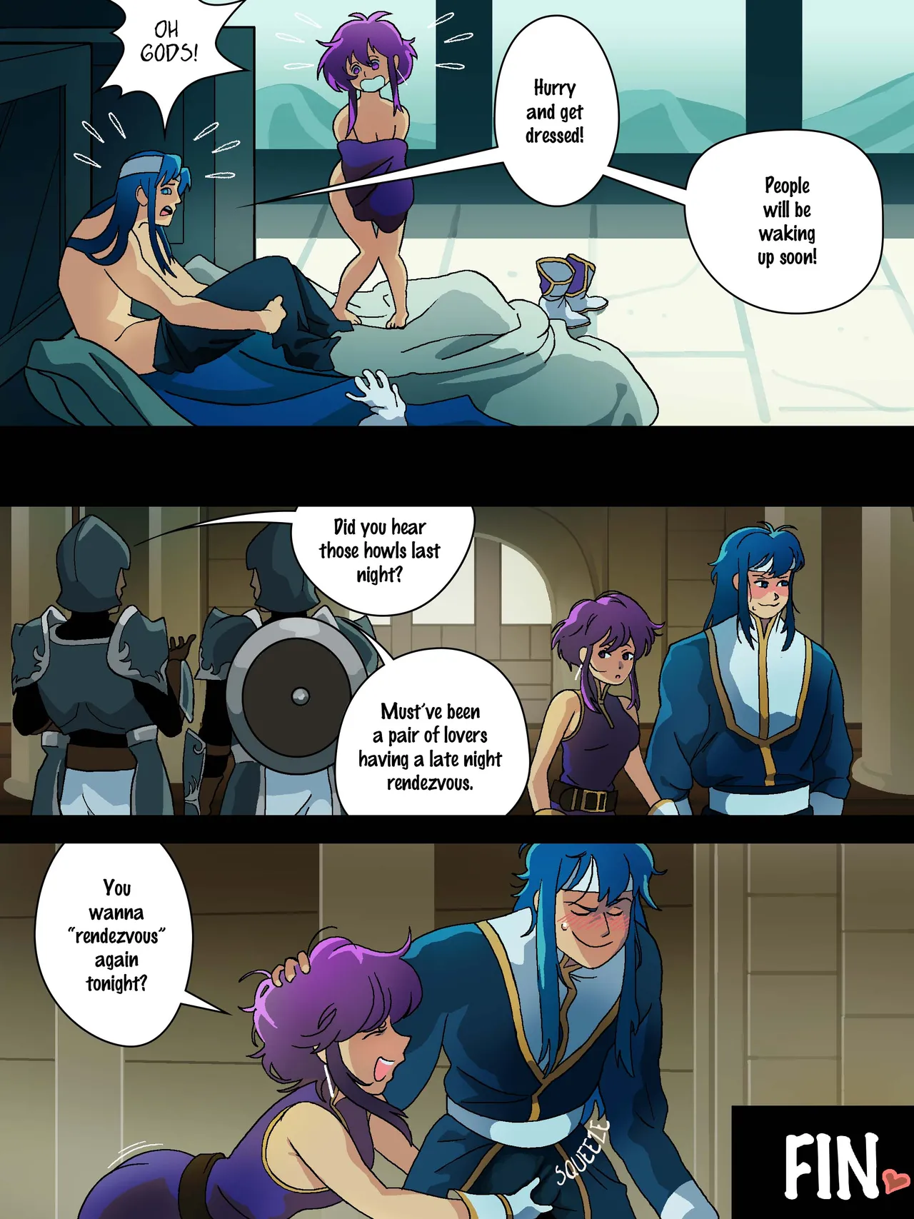 Larcei's Intimate Duel Chapter 1 - page 56