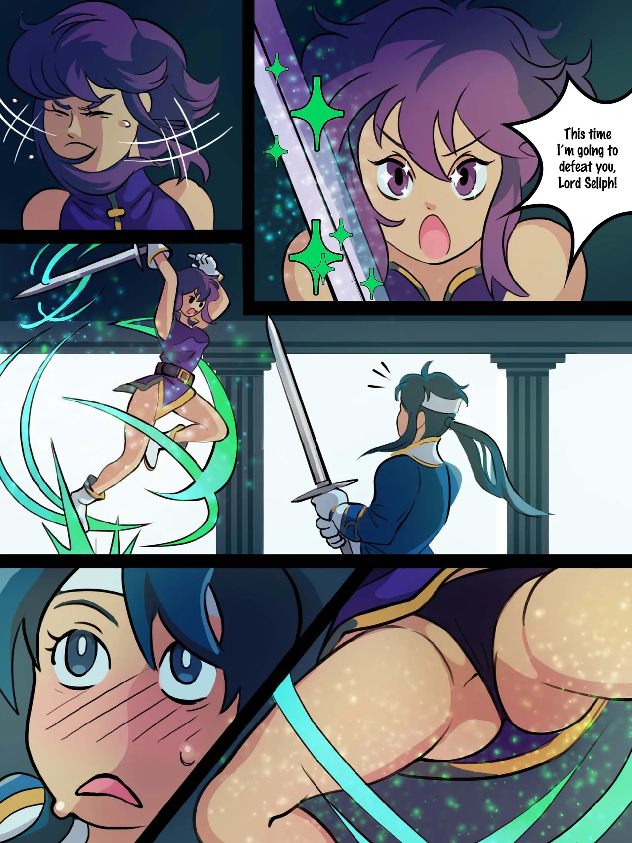 Larcei's Intimate Duel Chapter 1 - page 7