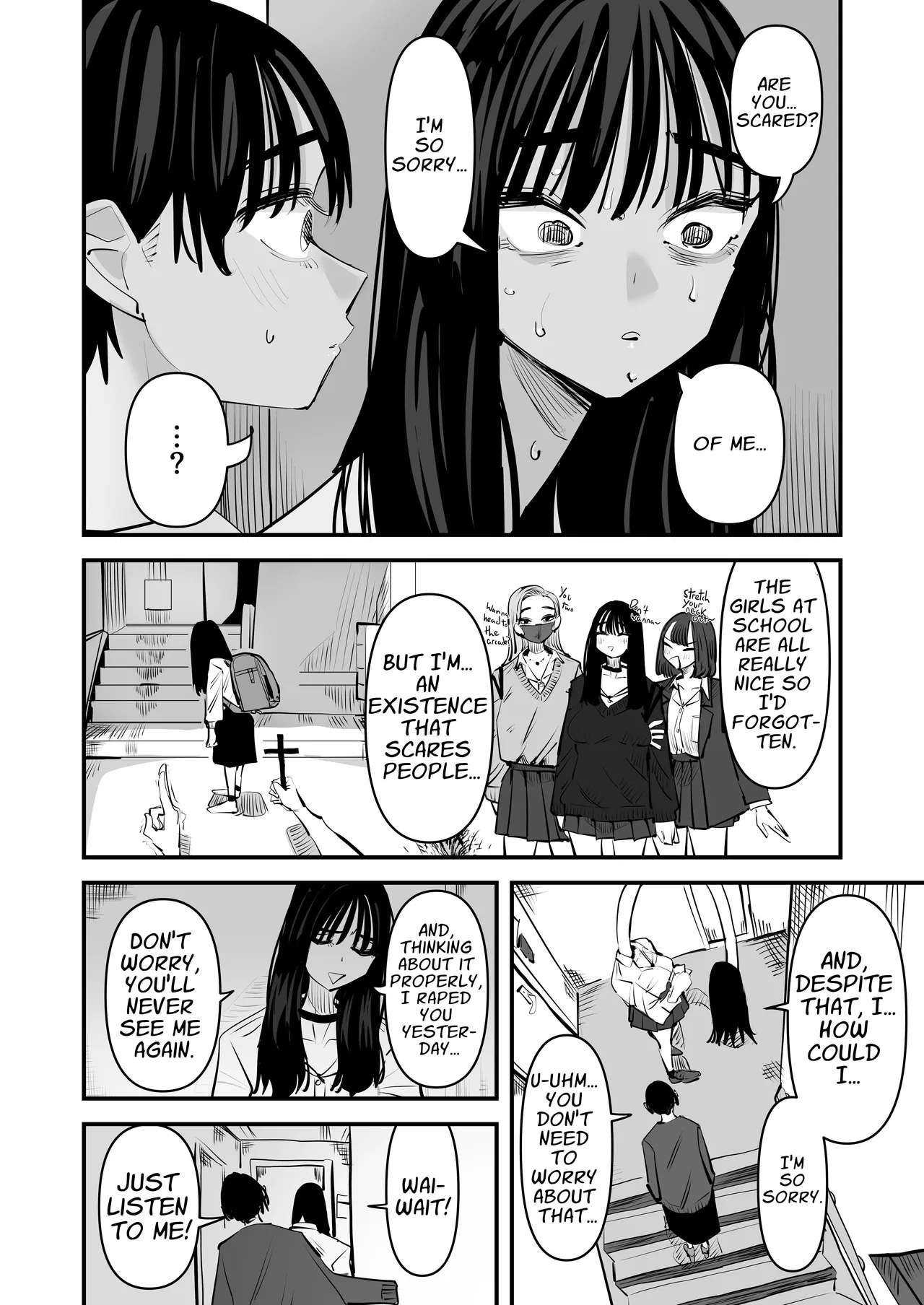 Rokurokubi no Onnanoko to Yuri SEX Shita Hanashi Chapter 1 - page 23
