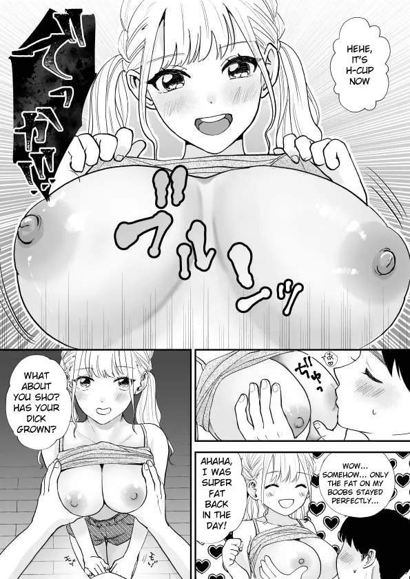 Debu de Gasatsu datta Osananajimi ga Kyonyuu Yariman ni Seichou Shiteita Chapter 1 - page 10