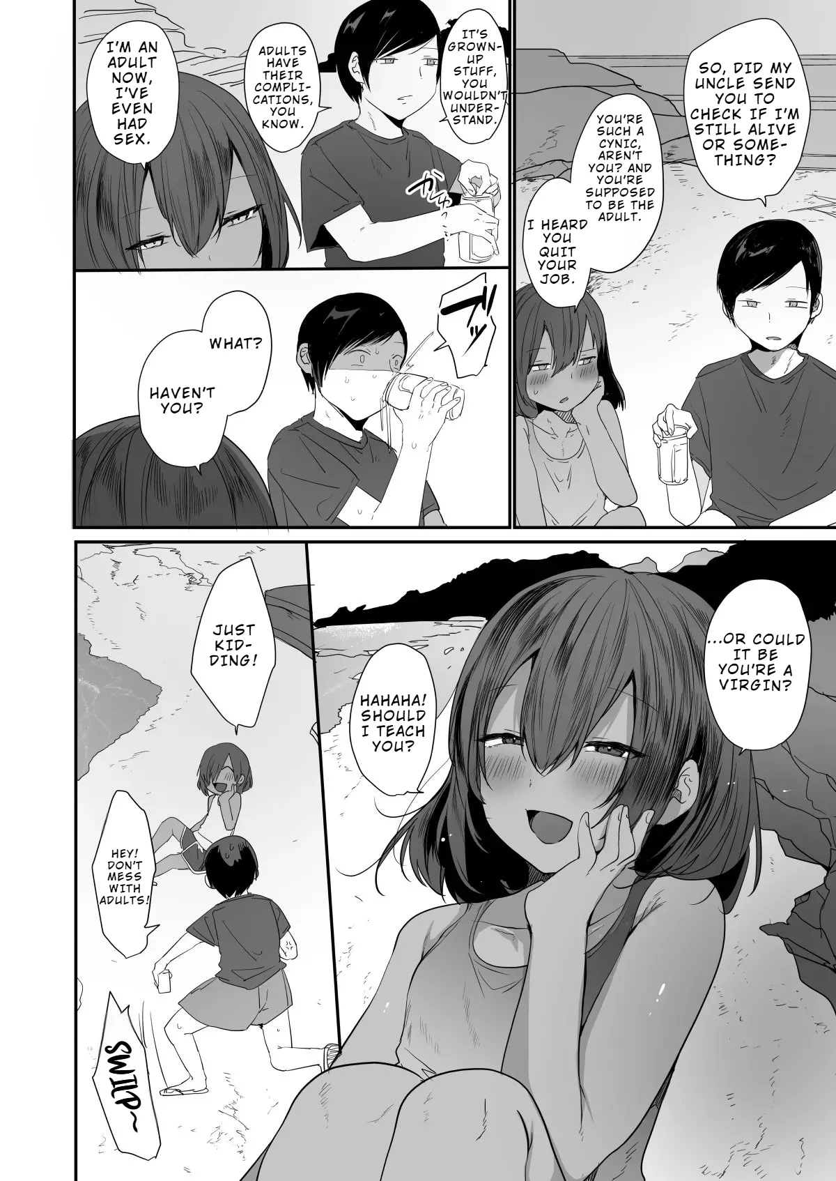 Inaka de Hiyake Otoko no Ko to Asedaku ni natte Yarukoto Hitotsu! Chapter 1 - page 3