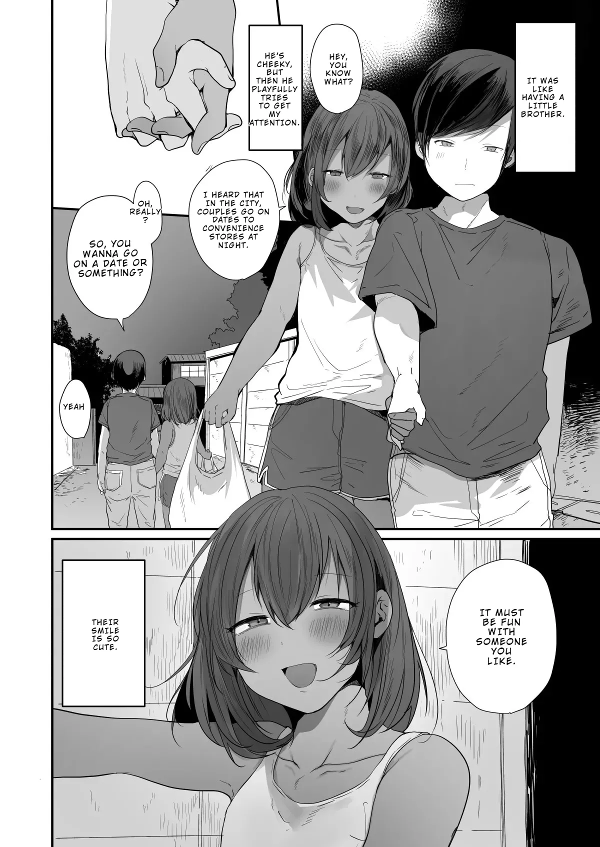 Inaka de Hiyake Otoko no Ko to Asedaku ni natte Yarukoto Hitotsu! Chapter 1 - page 5