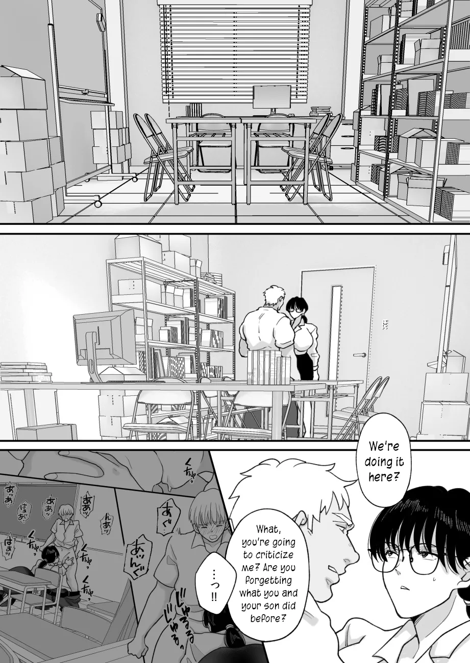 Suugaku Kyoushi no Kaa-san ga Taiiku Kyoushi ni Netorareru Chapter 2 - page 15