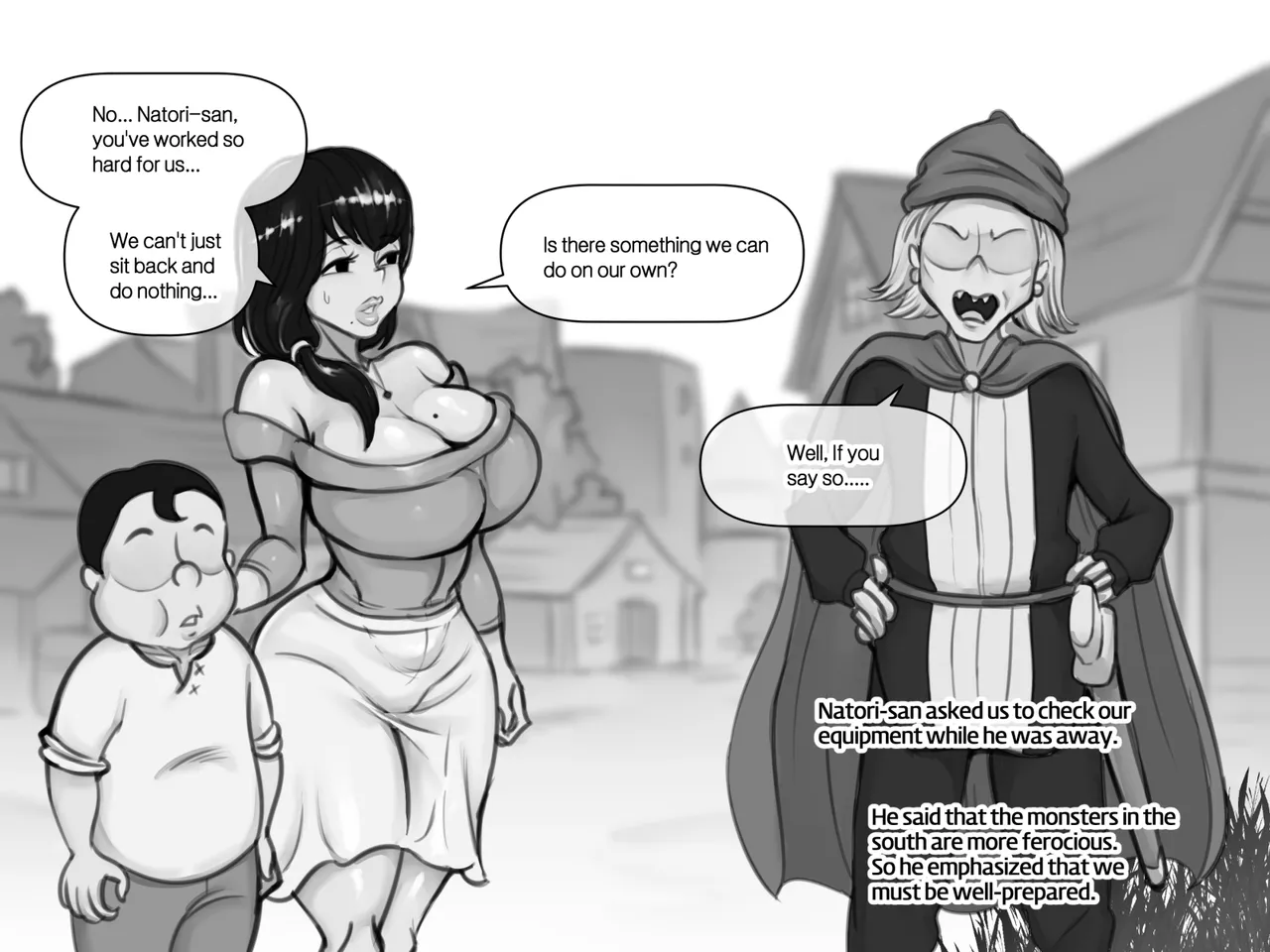 Mama and Mama's Boy gets Isekai'd Season 1 Chapter 1 - page 61