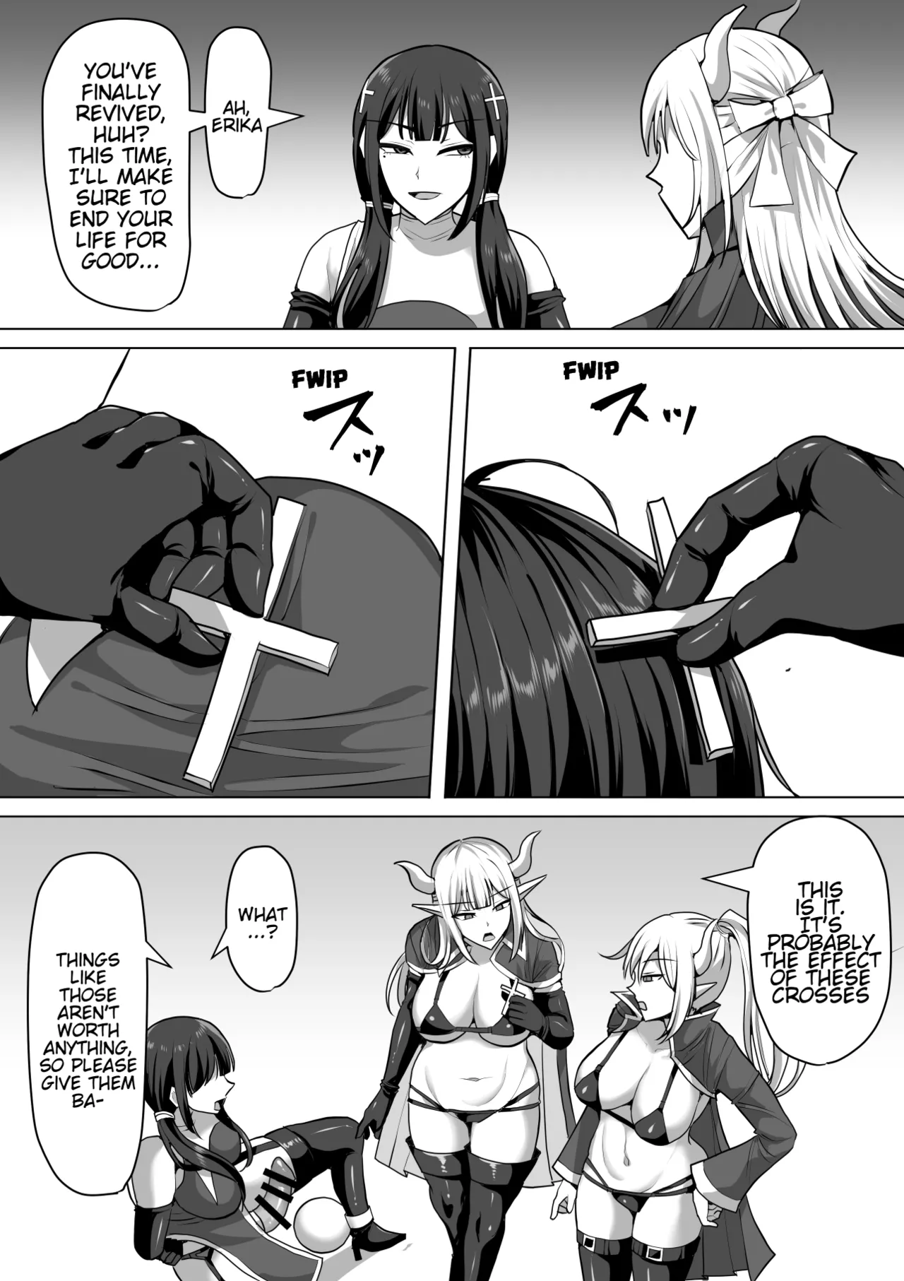 Futanari Ejaculation Management! 4 ~The Exorcist Apostle Who Will Ejaculate in 100 Days, Reiko~ Chapter 1 - page 51