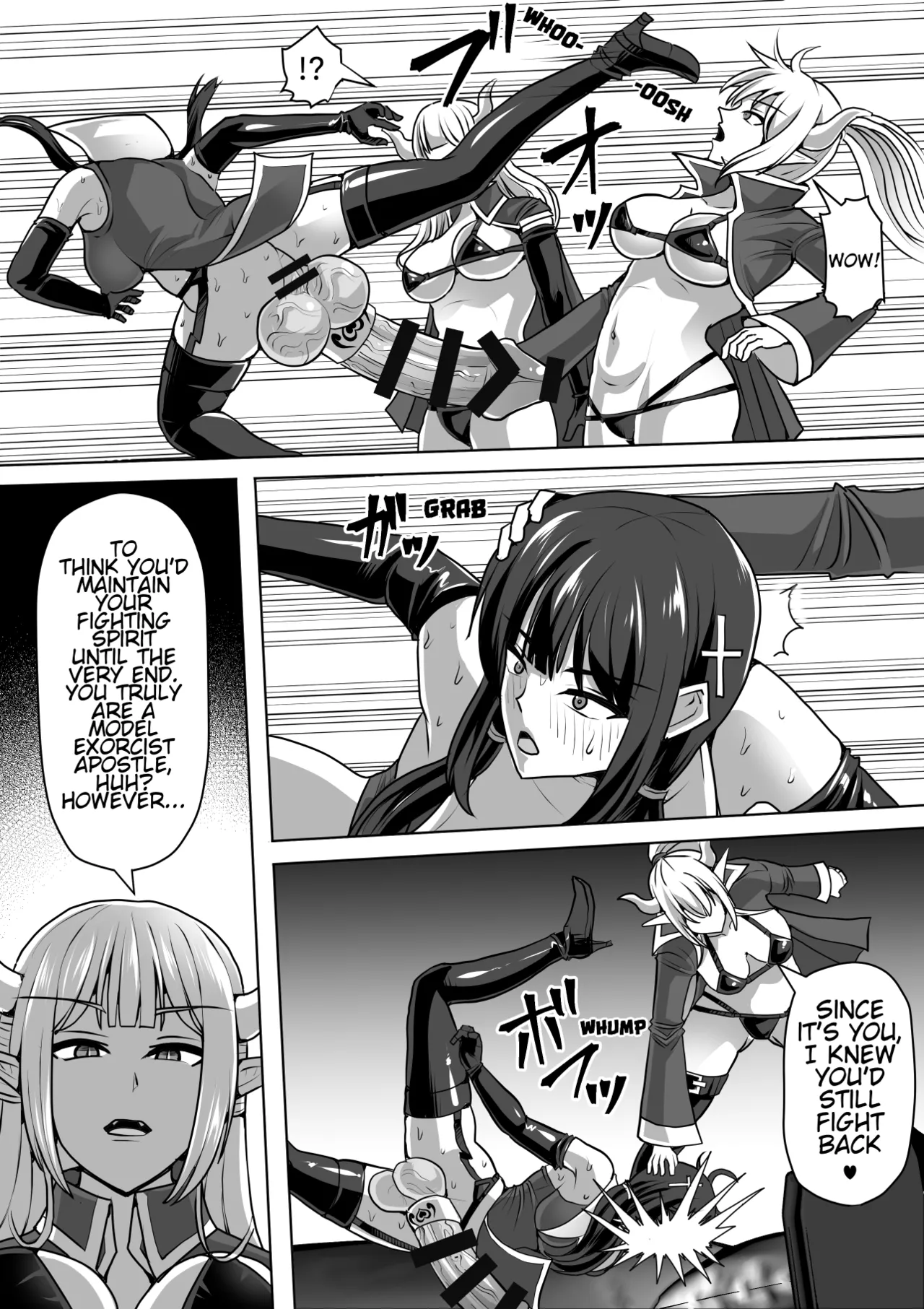 Futanari Ejaculation Management! 4 ~The Exorcist Apostle Who Will Ejaculate in 100 Days, Reiko~ Chapter 1 - page 88