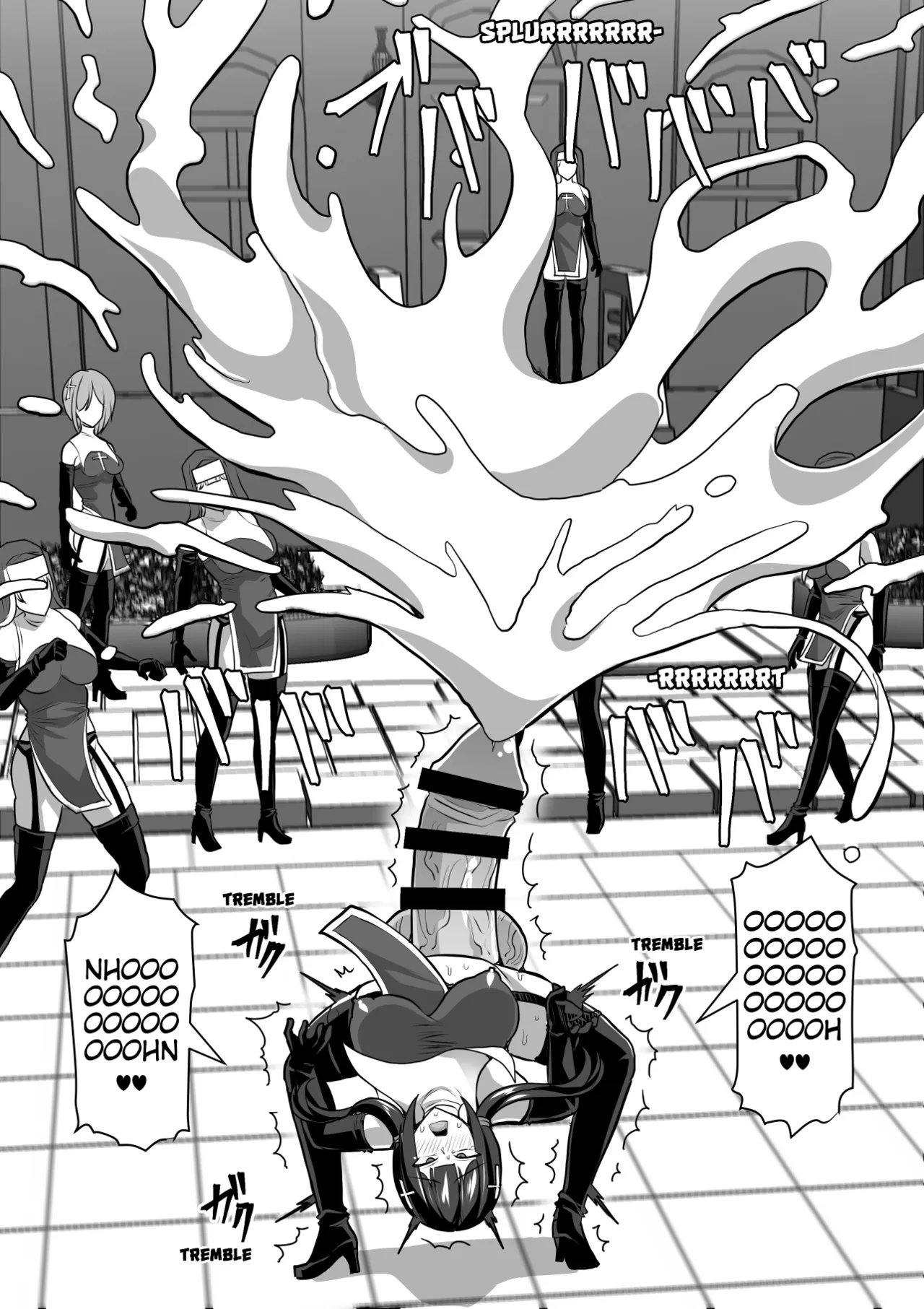 Futanari Ejaculation Management! 4 ~The Exorcist Apostle Who Will Ejaculate in 100 Days, Reiko~ Chapter 1 - page 94