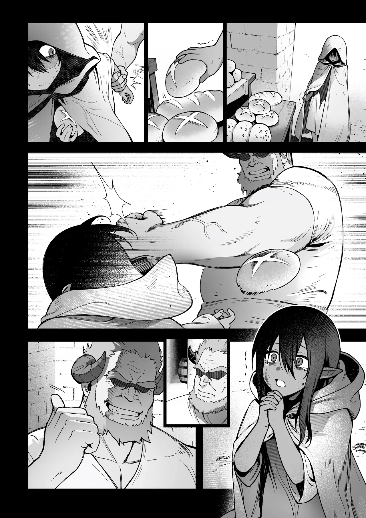 Yosei Shoukan 3-goushitsu Lacy ~Kasshoku Hada Elf o Shimei Shita Dotei Orc~ 1 Chapter 1 - page 28