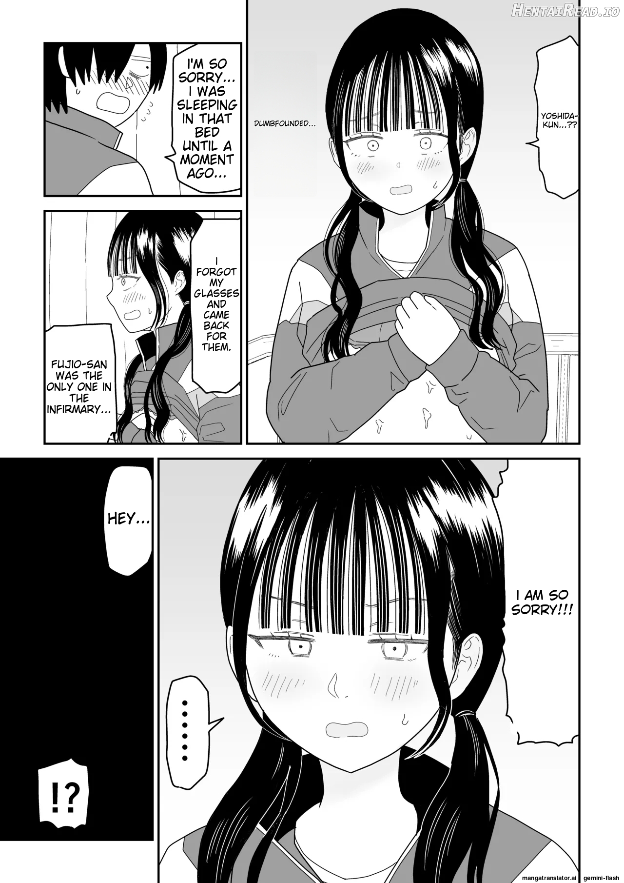Hokenshitsu no Futon no Naka de Satori Sedai JK to Naisho H! Chapter 1 - page 23