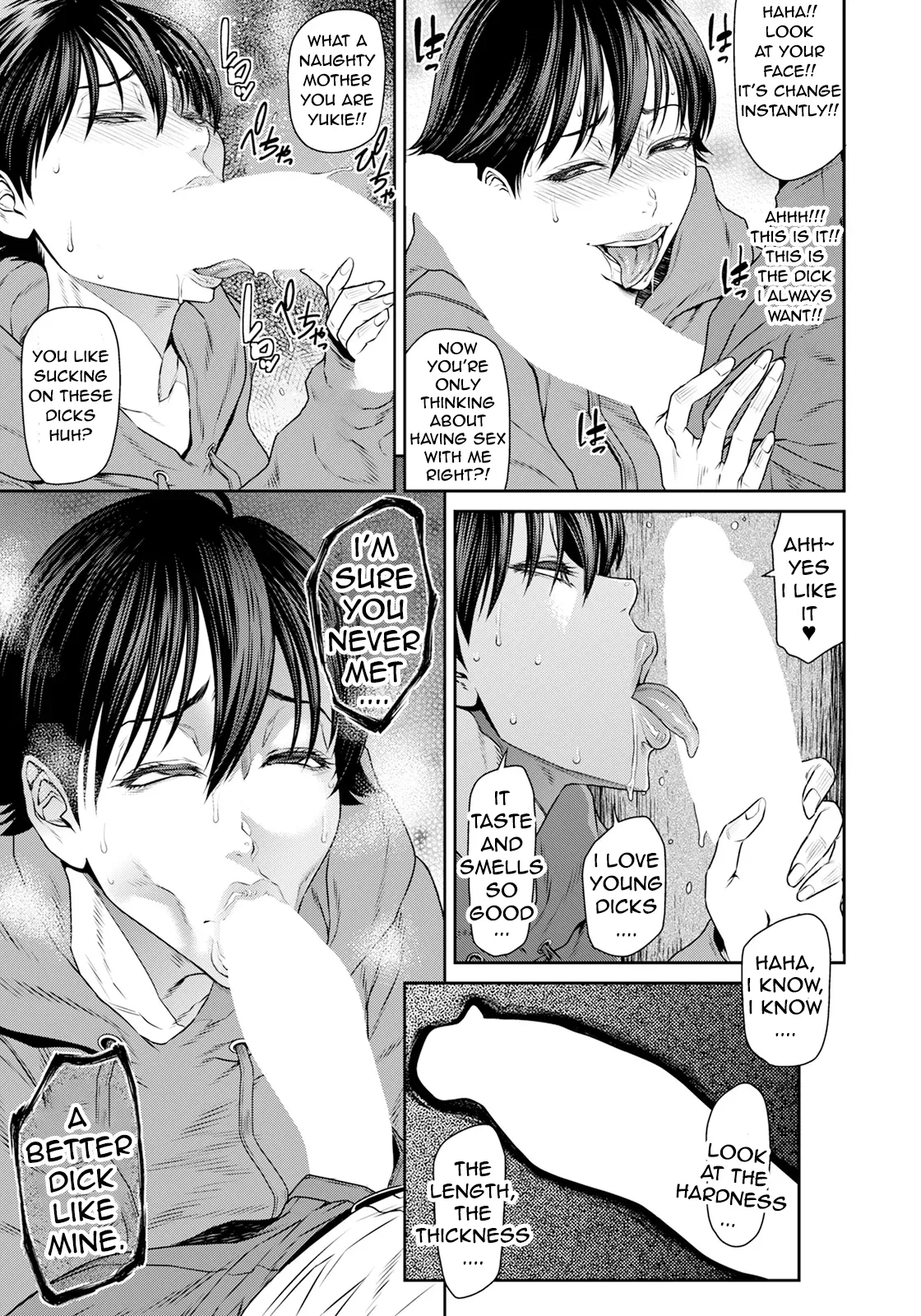 Having Sex With My Son Friend Chapter 1 - page 14