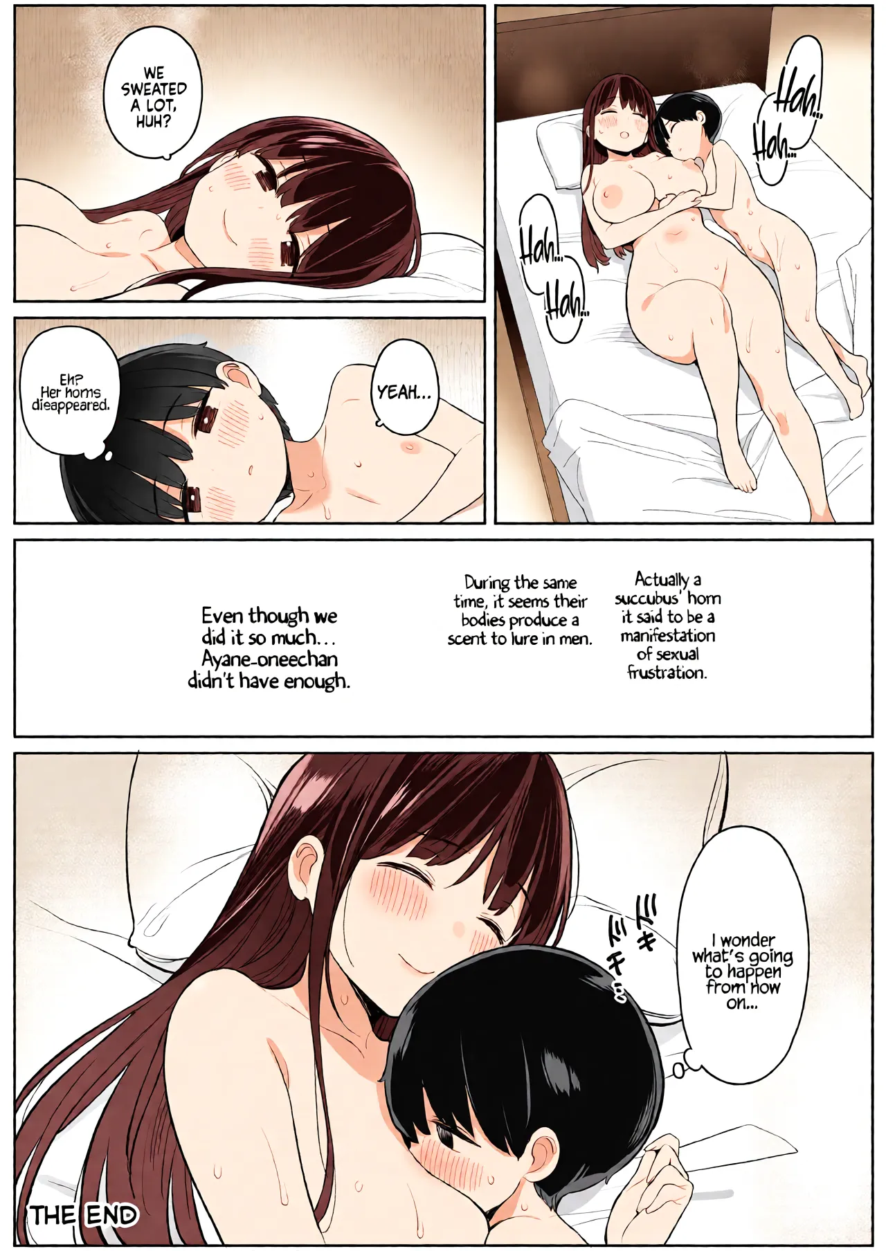 The Story of How The Big Sister Neighbor Squeezed My Semen Because She was a Succubus Chapter 1 - page 39