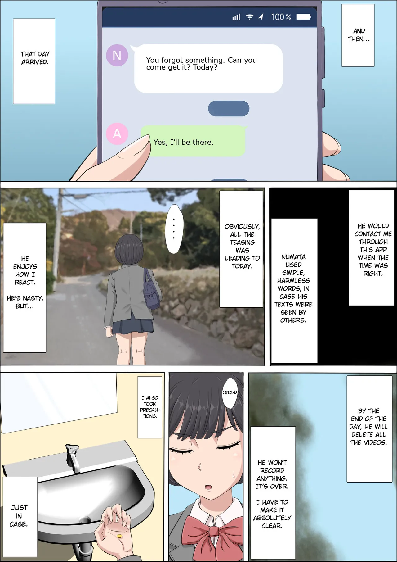 Mahiru to Numata ~Wana ni Hamerareta Kanojo 2~ Chapter 1 - page 18