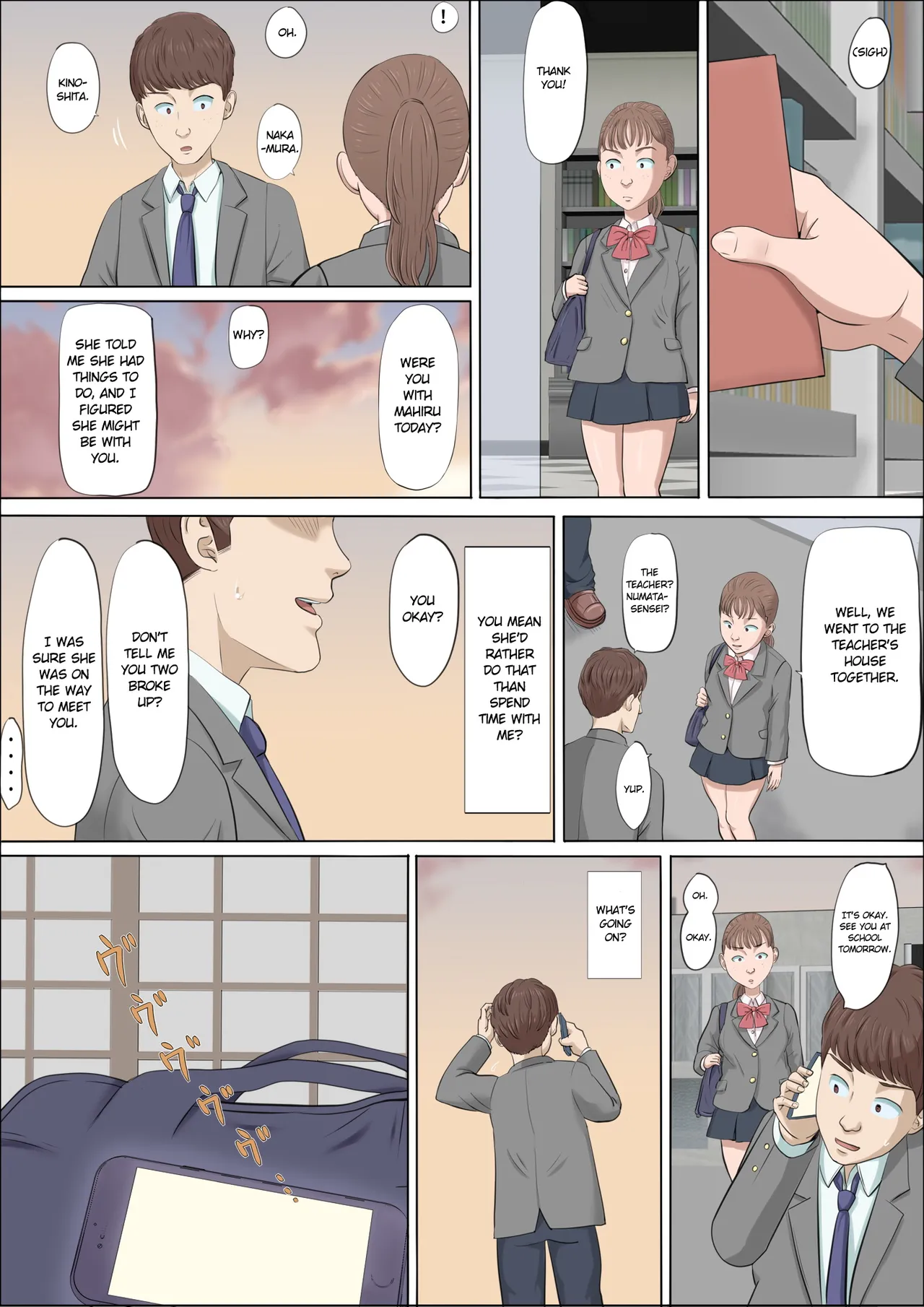 Mahiru to Numata ~Wana ni Hamerareta Kanojo 2~ Chapter 1 - page 39