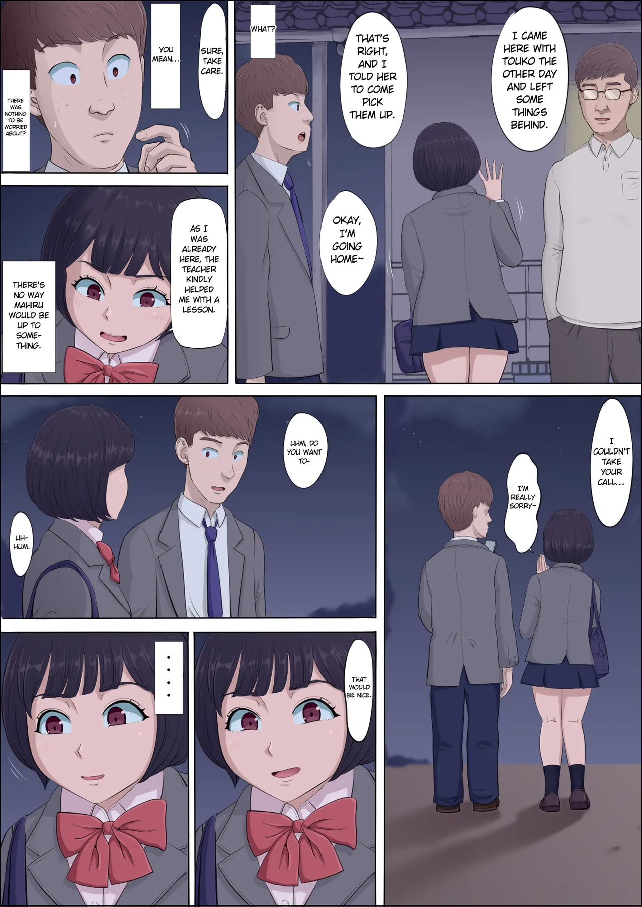 Mahiru to Numata ~Wana ni Hamerareta Kanojo 2~ Chapter 1 - page 54