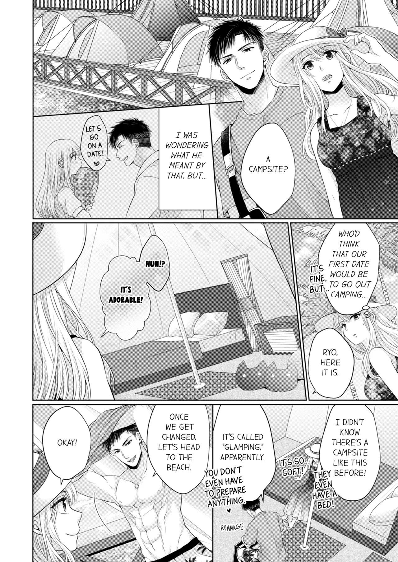 Yubisaki Kara Honki no Netsujō ～ Chara Otoko Shōbōshi wa Massuguna me de Watashi o Daita ～ Chapter 6-7 - page 5