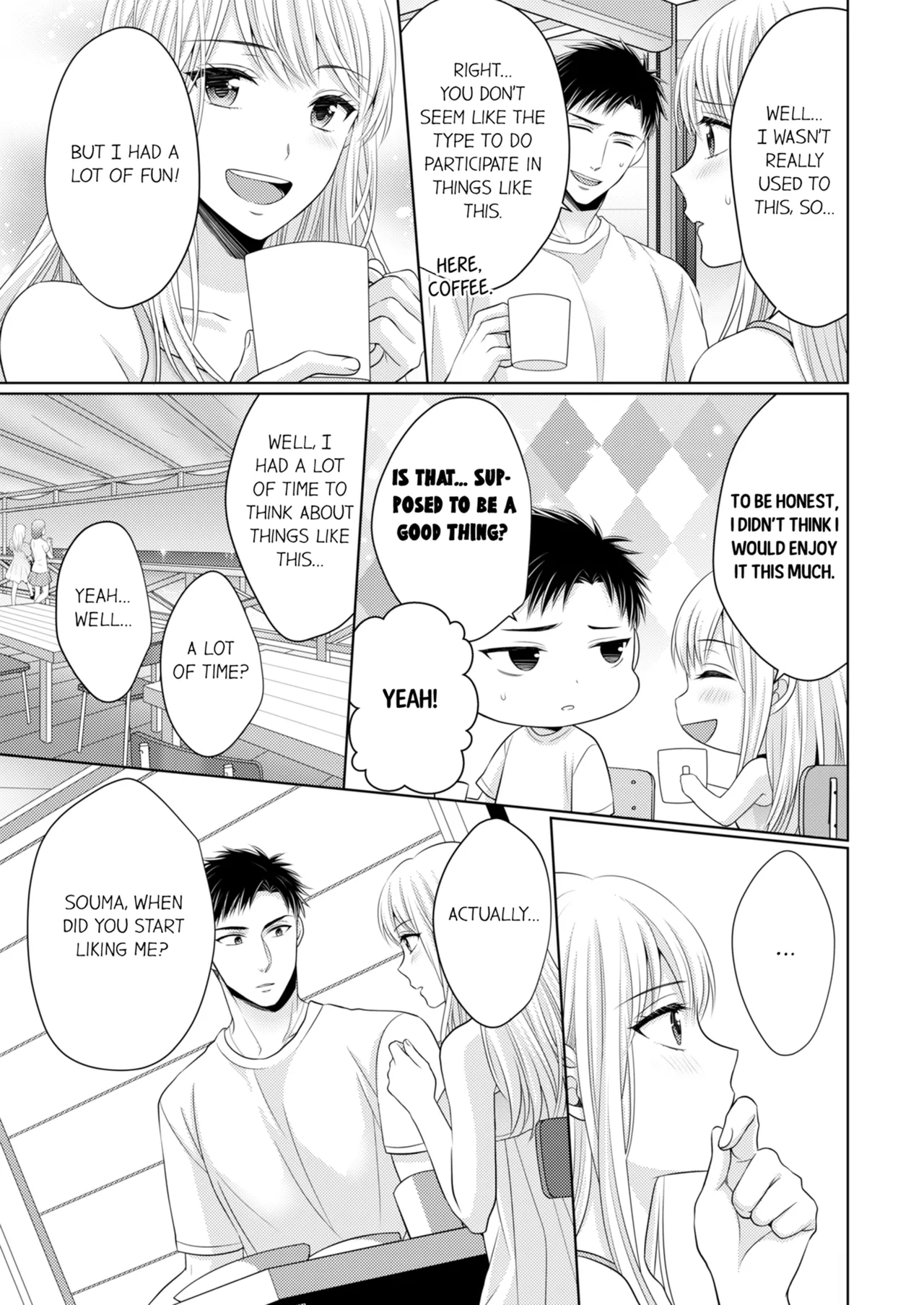 Yubisaki Kara Honki no Netsujō ～ Chara Otoko Shōbōshi wa Massuguna me de Watashi o Daita ～ Chapter 6-7 - page 32