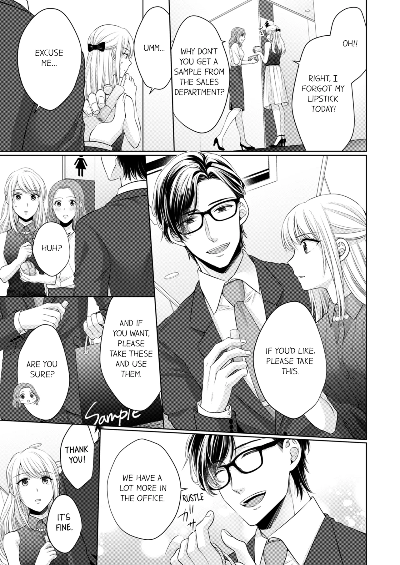 Yubisaki Kara Honki no Netsujō ～ Chara Otoko Shōbōshi wa Massuguna me de Watashi o Daita ～ Chapter 6-7 - page 36