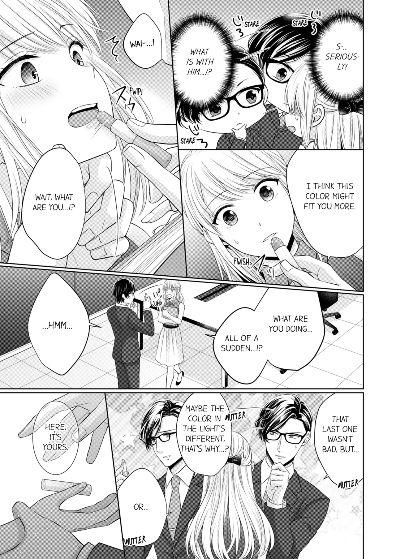 Yubisaki Kara Honki no Netsujō ～ Chara Otoko Shōbōshi wa Massuguna me de Watashi o Daita ～ Chapter 6-7 - page 44