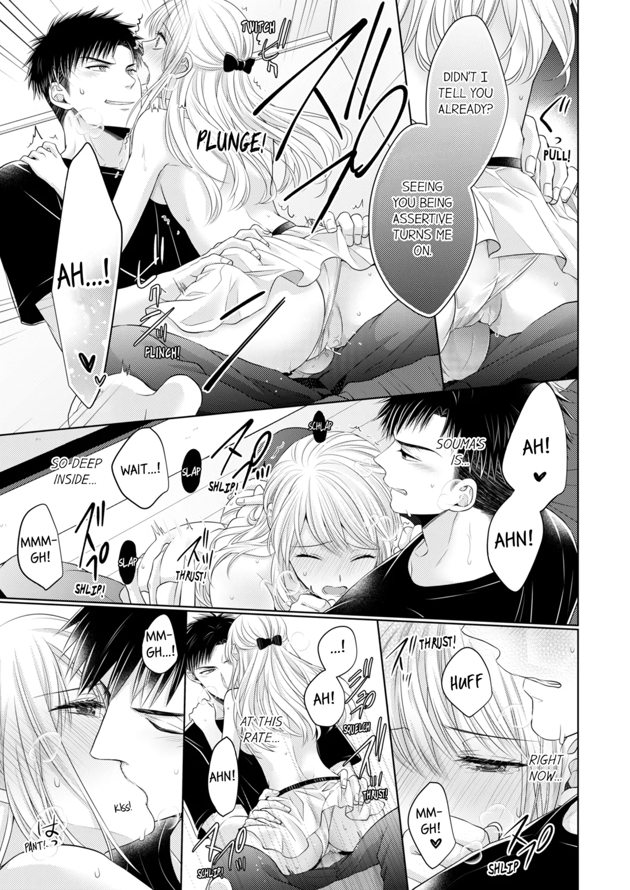 Yubisaki Kara Honki no Netsujō ～ Chara Otoko Shōbōshi wa Massuguna me de Watashi o Daita ～ Chapter 6-7 - page 56