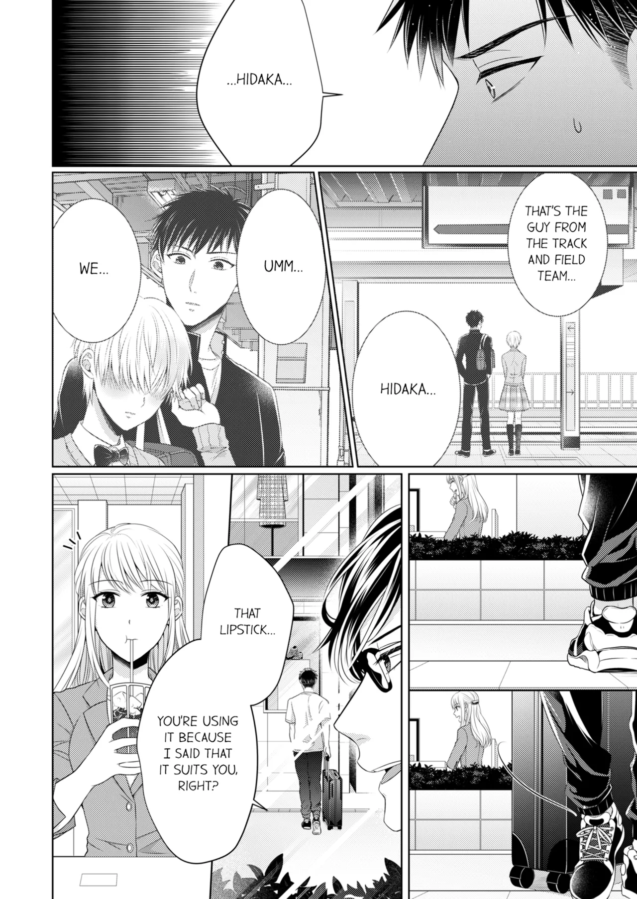 Yubisaki Kara Honki no Netsujō ～ Chara Otoko Shōbōshi wa Massuguna me de Watashi o Daita ～ Chapter 6-7 - page 84