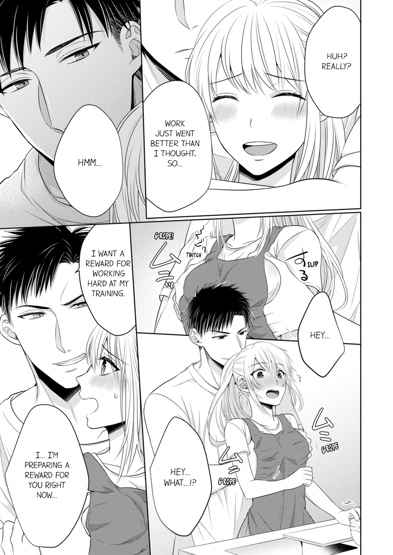 Yubisaki Kara Honki no Netsujō ～ Chara Otoko Shōbōshi wa Massuguna me de Watashi o Daita ～ Chapter 6-7 - page 87