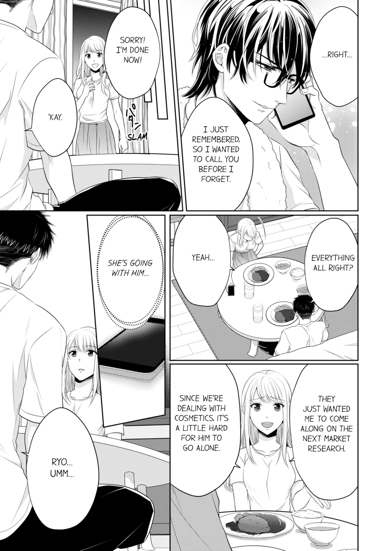 Yubisaki Kara Honki no Netsujō ～ Chara Otoko Shōbōshi wa Massuguna me de Watashi o Daita ～ Chapter 6-7 - page 101