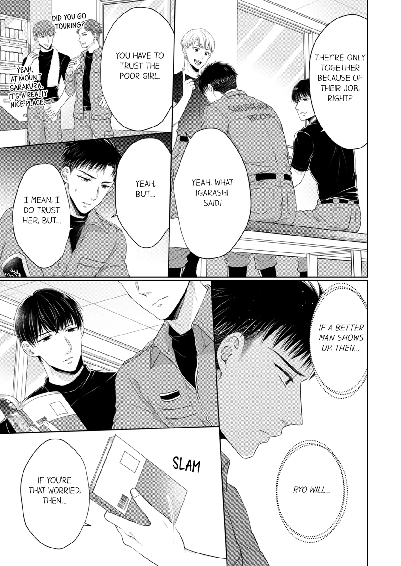 Yubisaki Kara Honki no Netsujō ～ Chara Otoko Shōbōshi wa Massuguna me de Watashi o Daita ～ Chapter 6-7 - page 103