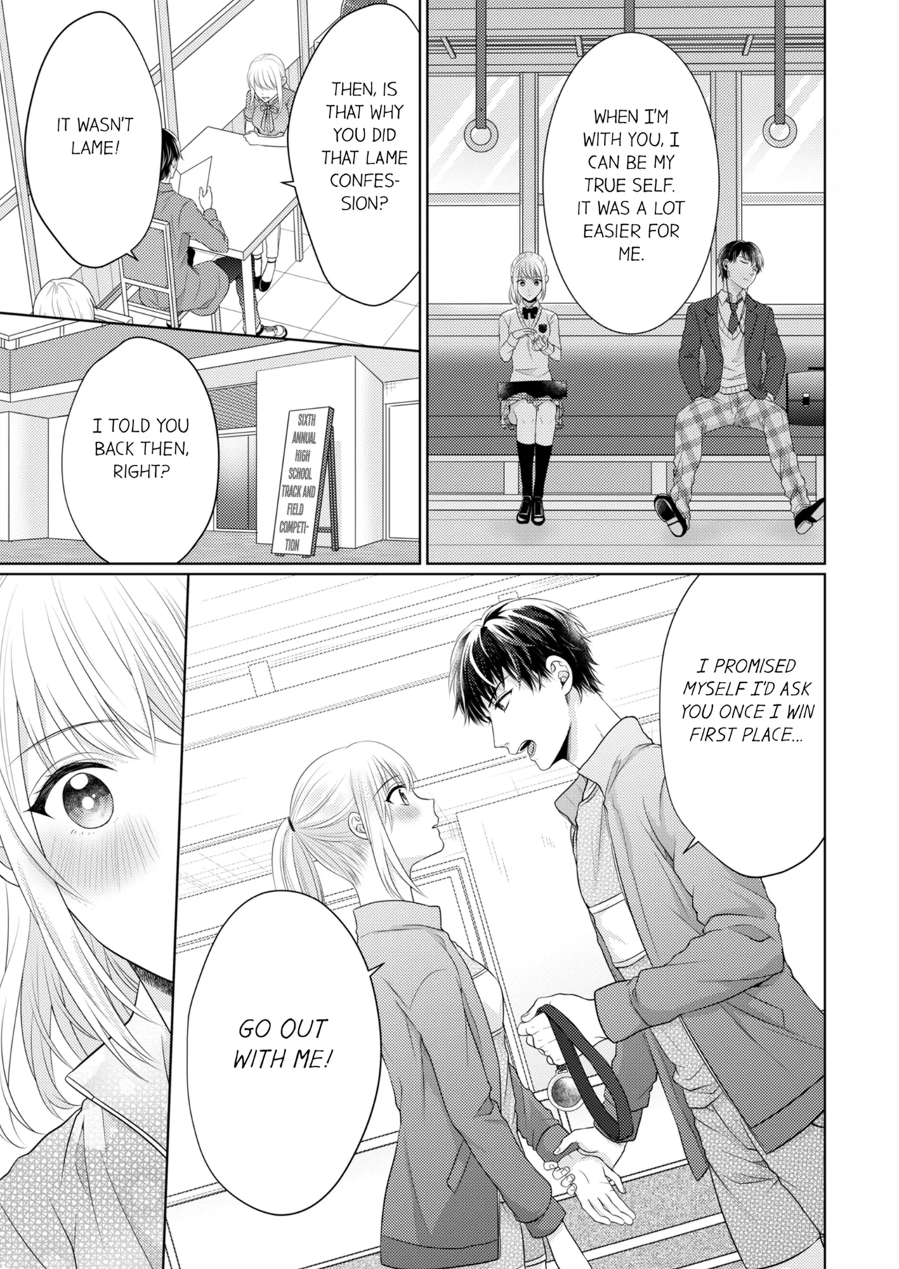 Yubisaki Kara Honki no Netsujō ～ Chara Otoko Shōbōshi wa Massuguna me de Watashi o Daita ～ Chapter 6-7 - page 113