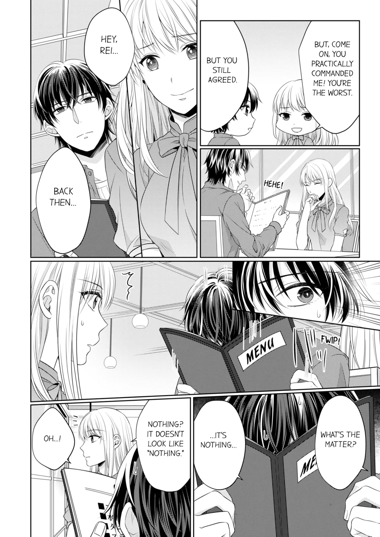 Yubisaki Kara Honki no Netsujō ～ Chara Otoko Shōbōshi wa Massuguna me de Watashi o Daita ～ Chapter 6-7 - page 114