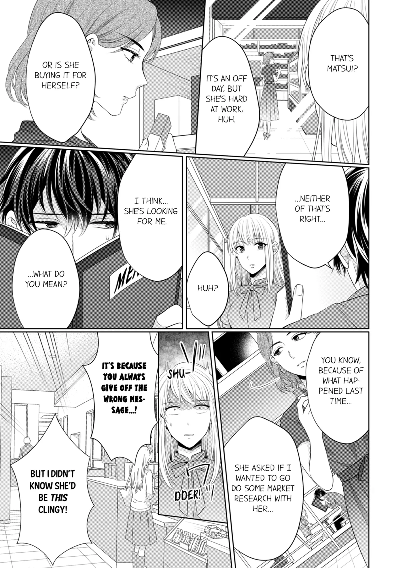 Yubisaki Kara Honki no Netsujō ～ Chara Otoko Shōbōshi wa Massuguna me de Watashi o Daita ～ Chapter 6-7 - page 115