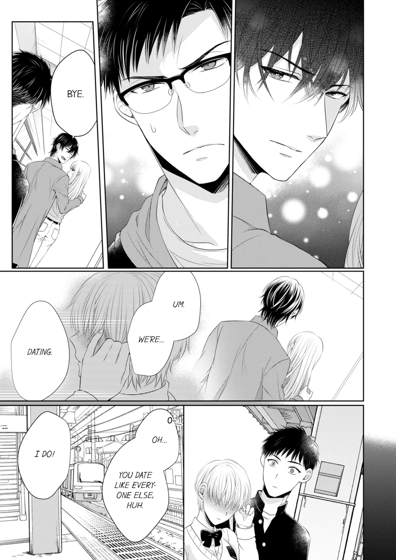 Yubisaki Kara Honki no Netsujō ～ Chara Otoko Shōbōshi wa Massuguna me de Watashi o Daita ～ Chapter 6-7 - page 127