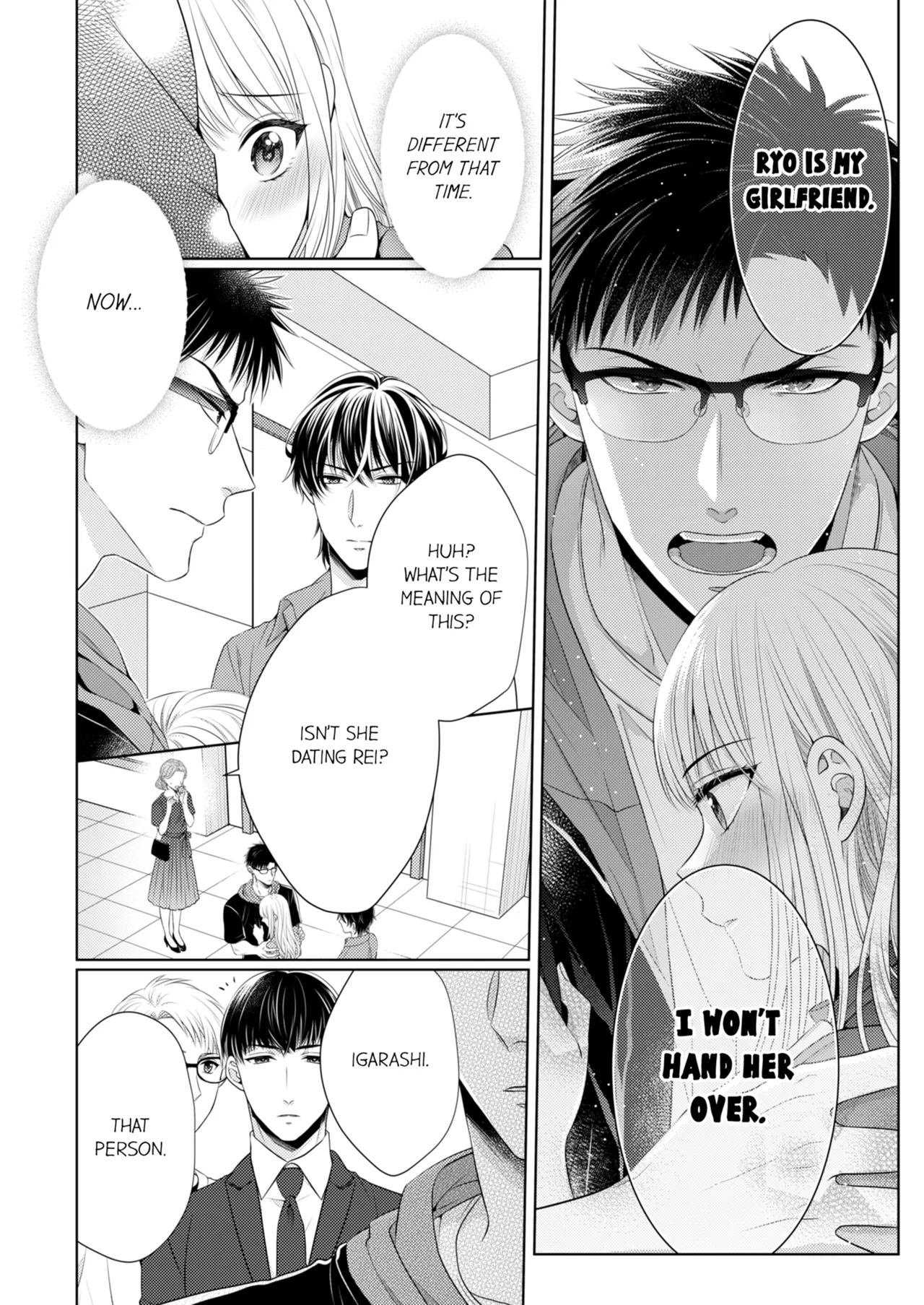 Yubisaki Kara Honki no Netsujō ～ Chara Otoko Shōbōshi wa Massuguna me de Watashi o Daita ～ Chapter 6-7 - page 132