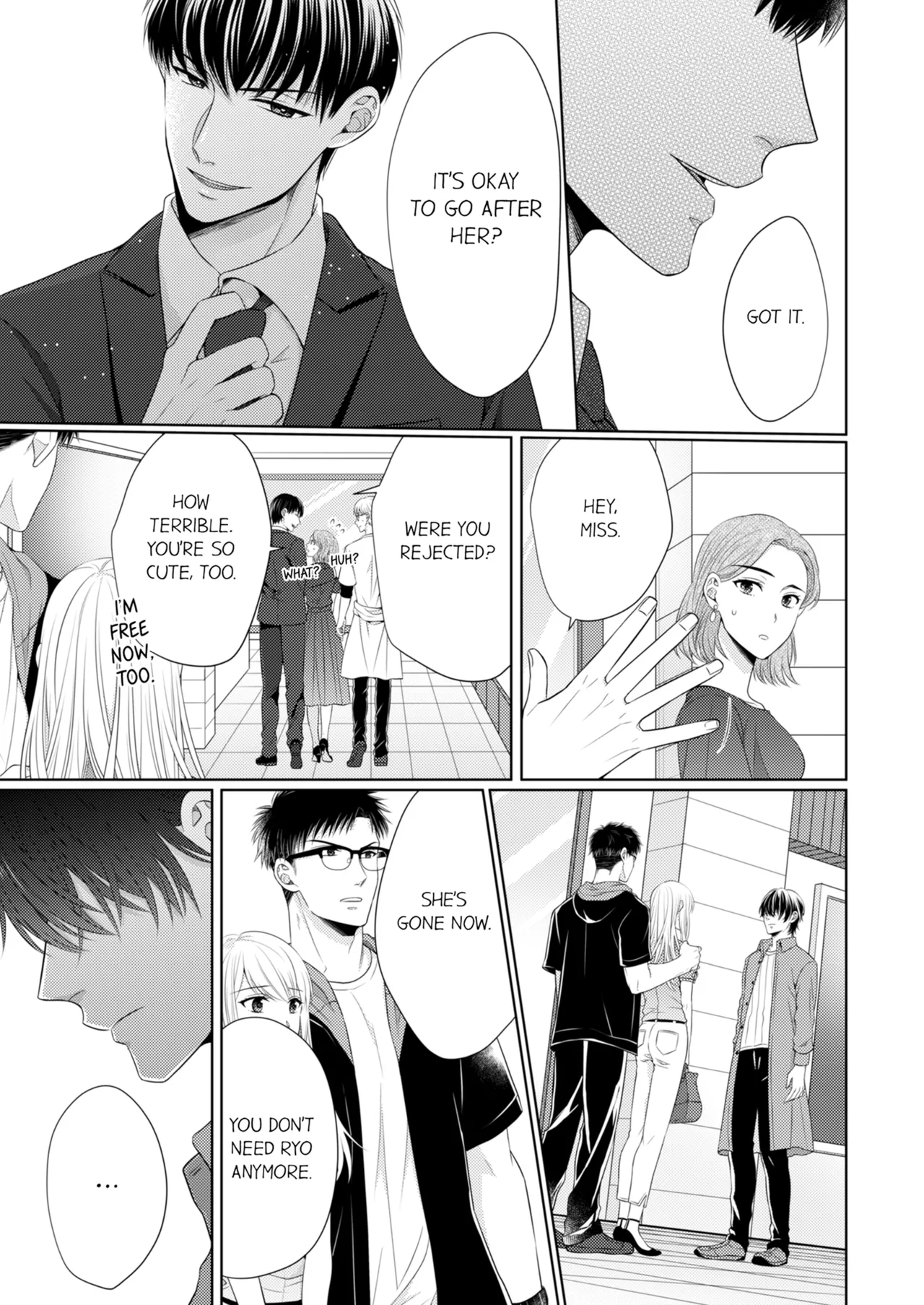 Yubisaki Kara Honki no Netsujō ～ Chara Otoko Shōbōshi wa Massuguna me de Watashi o Daita ～ Chapter 6-7 - page 133