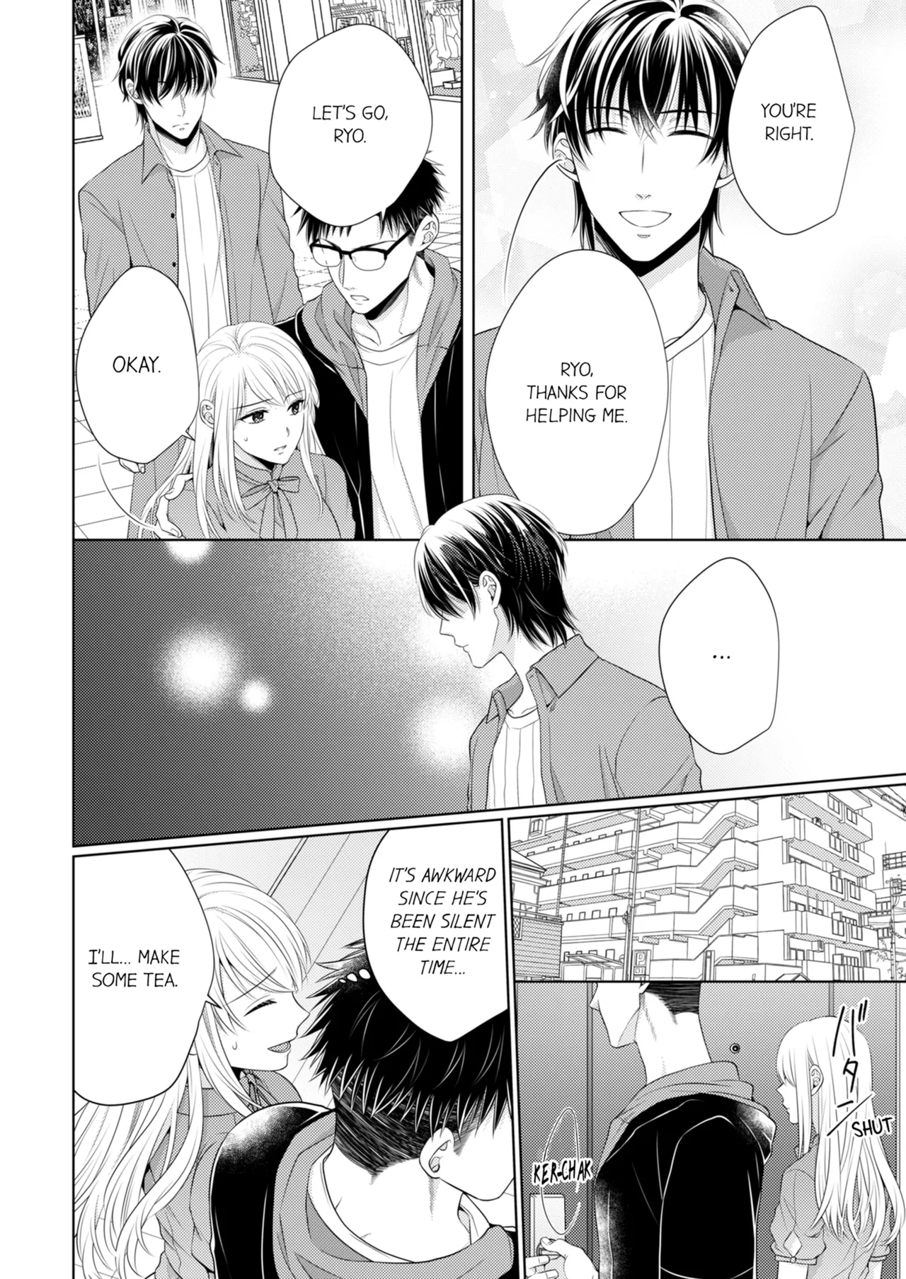 Yubisaki Kara Honki no Netsujō ～ Chara Otoko Shōbōshi wa Massuguna me de Watashi o Daita ～ Chapter 6-7 - page 134