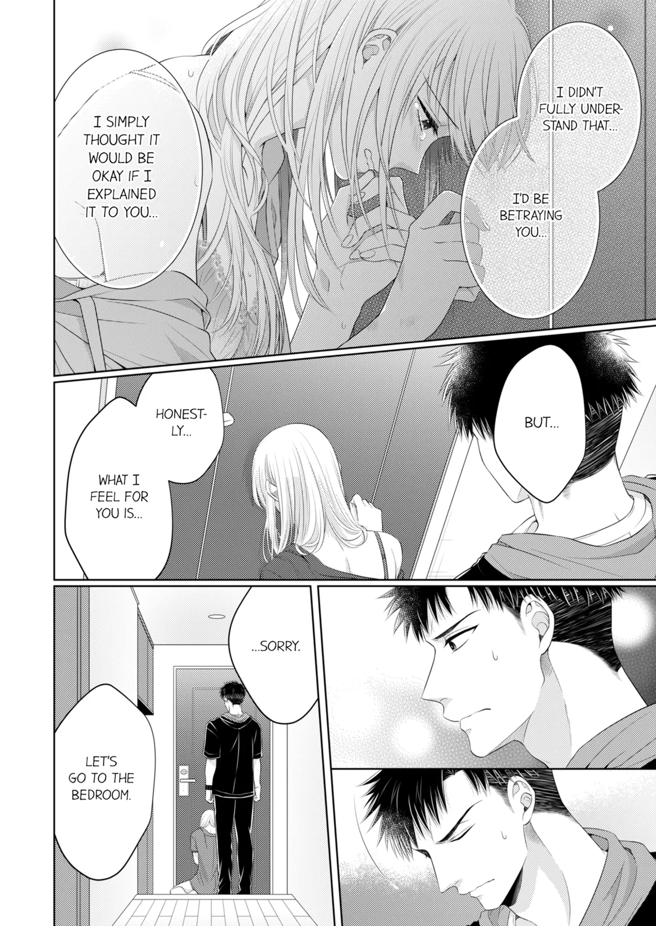 Yubisaki Kara Honki no Netsujō ～ Chara Otoko Shōbōshi wa Massuguna me de Watashi o Daita ～ Chapter 6-7 - page 146