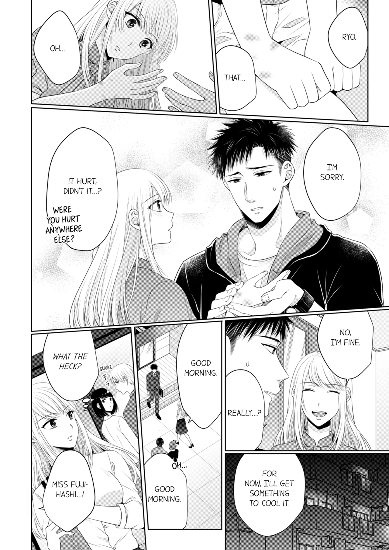 Yubisaki Kara Honki no Netsujō ～ Chara Otoko Shōbōshi wa Massuguna me de Watashi o Daita ～ Chapter 8-11 - page 3