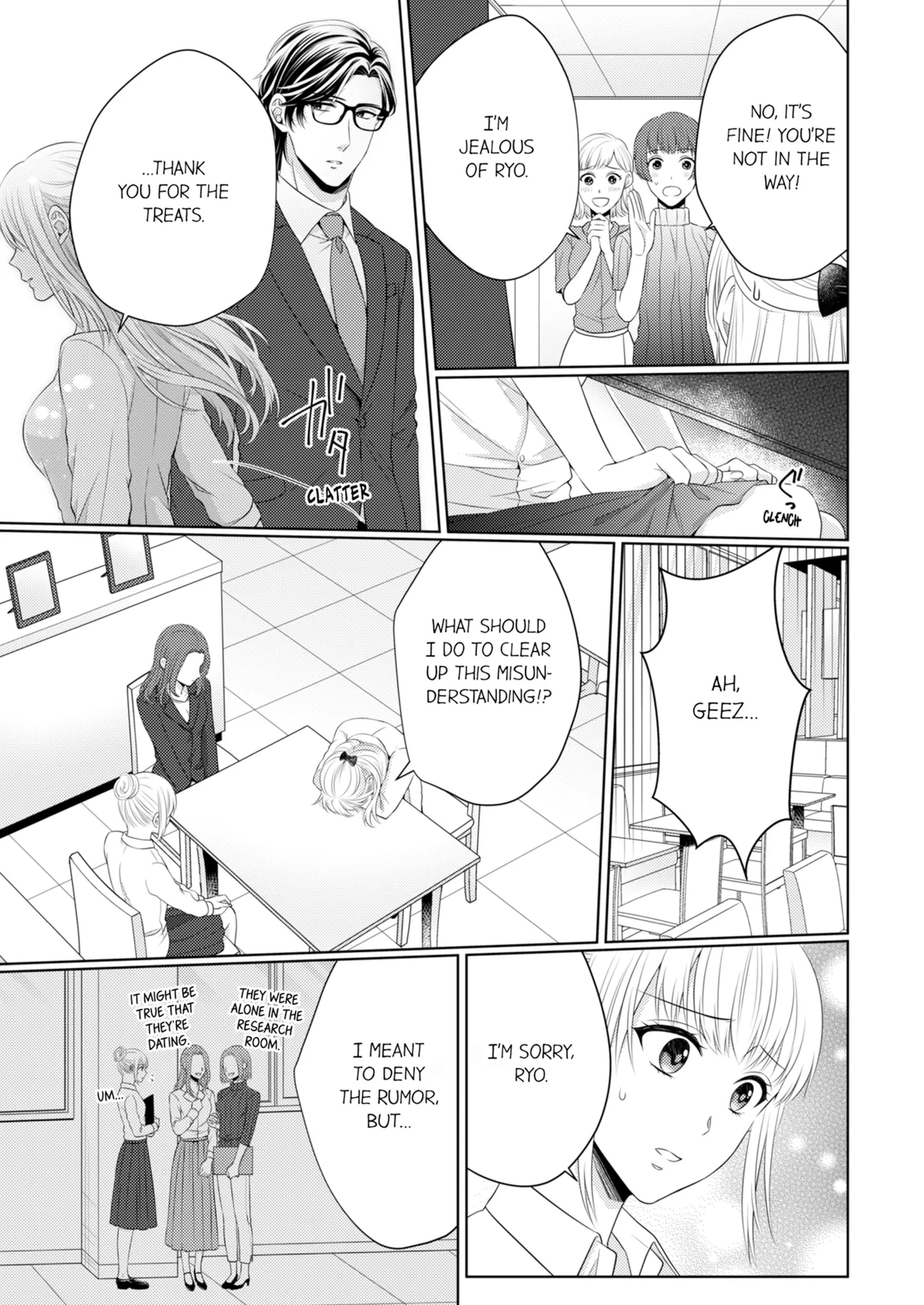 Yubisaki Kara Honki no Netsujō ～ Chara Otoko Shōbōshi wa Massuguna me de Watashi o Daita ～ Chapter 8-11 - page 14
