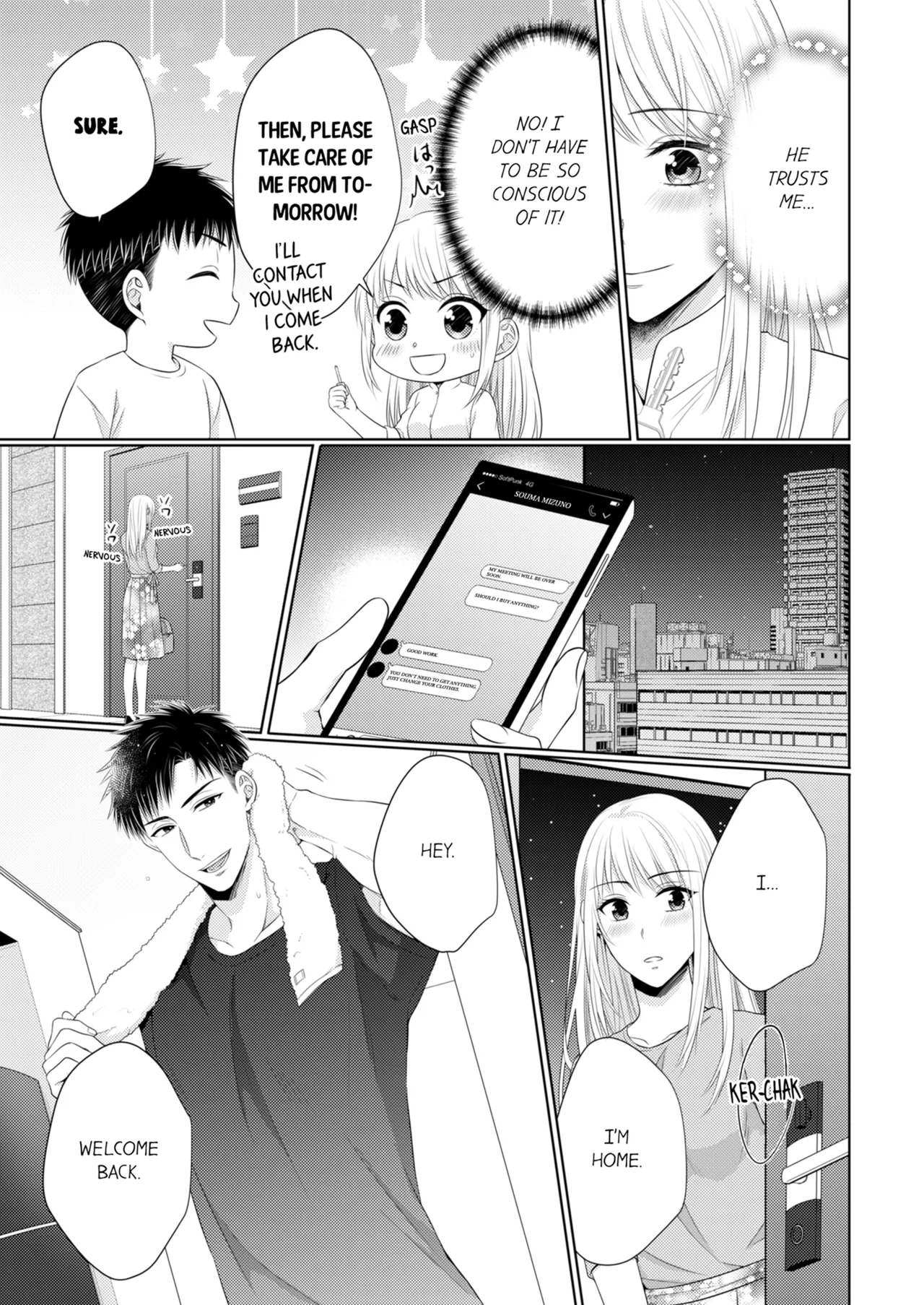 Yubisaki Kara Honki no Netsujō ～ Chara Otoko Shōbōshi wa Massuguna me de Watashi o Daita ～ Chapter 8-11 - page 109