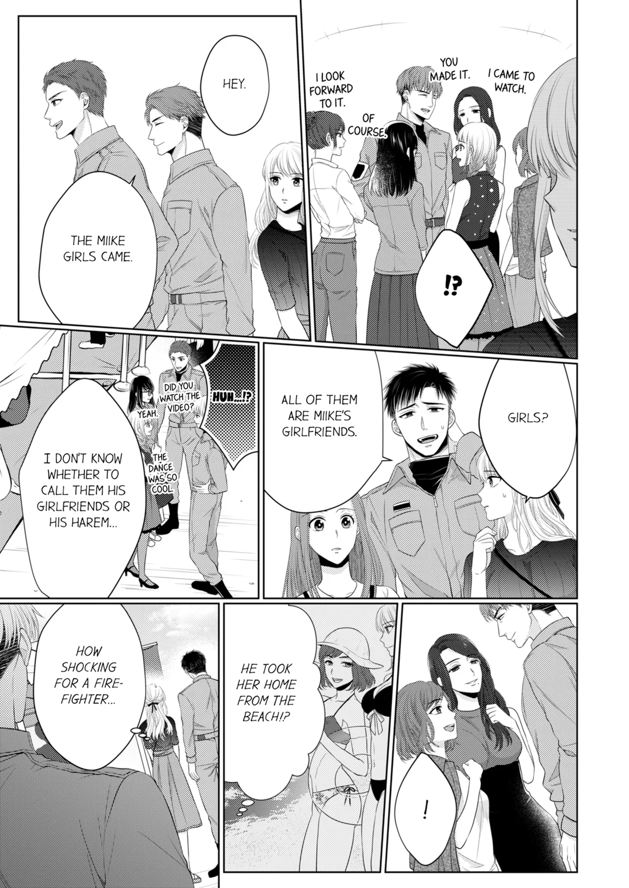 Yubisaki Kara Honki no Netsujō ～ Chara Otoko Shōbōshi wa Massuguna me de Watashi o Daita ～ Chapter 8-11 - page 125