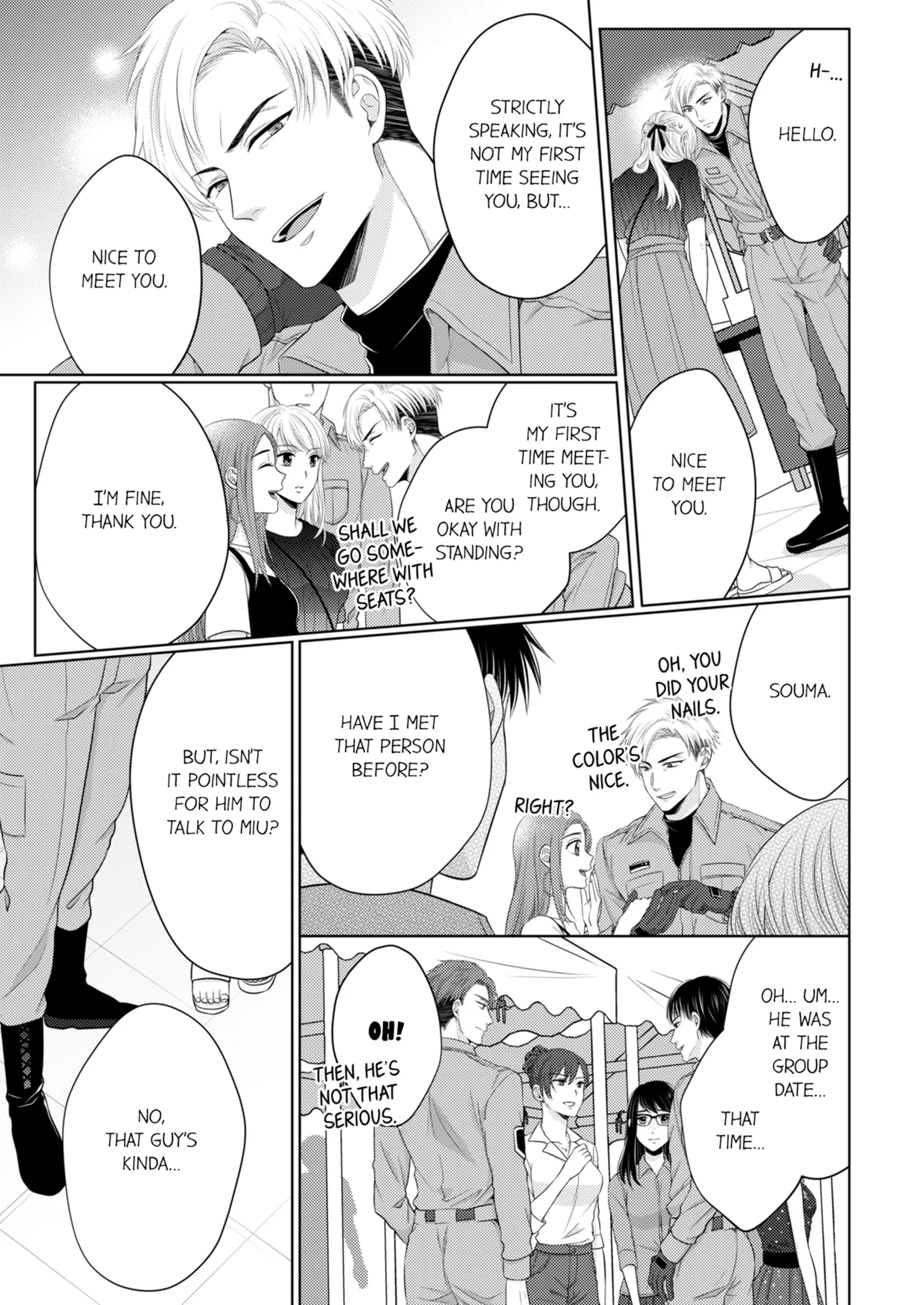 Yubisaki Kara Honki no Netsujō ～ Chara Otoko Shōbōshi wa Massuguna me de Watashi o Daita ～ Chapter 8-11 - page 127